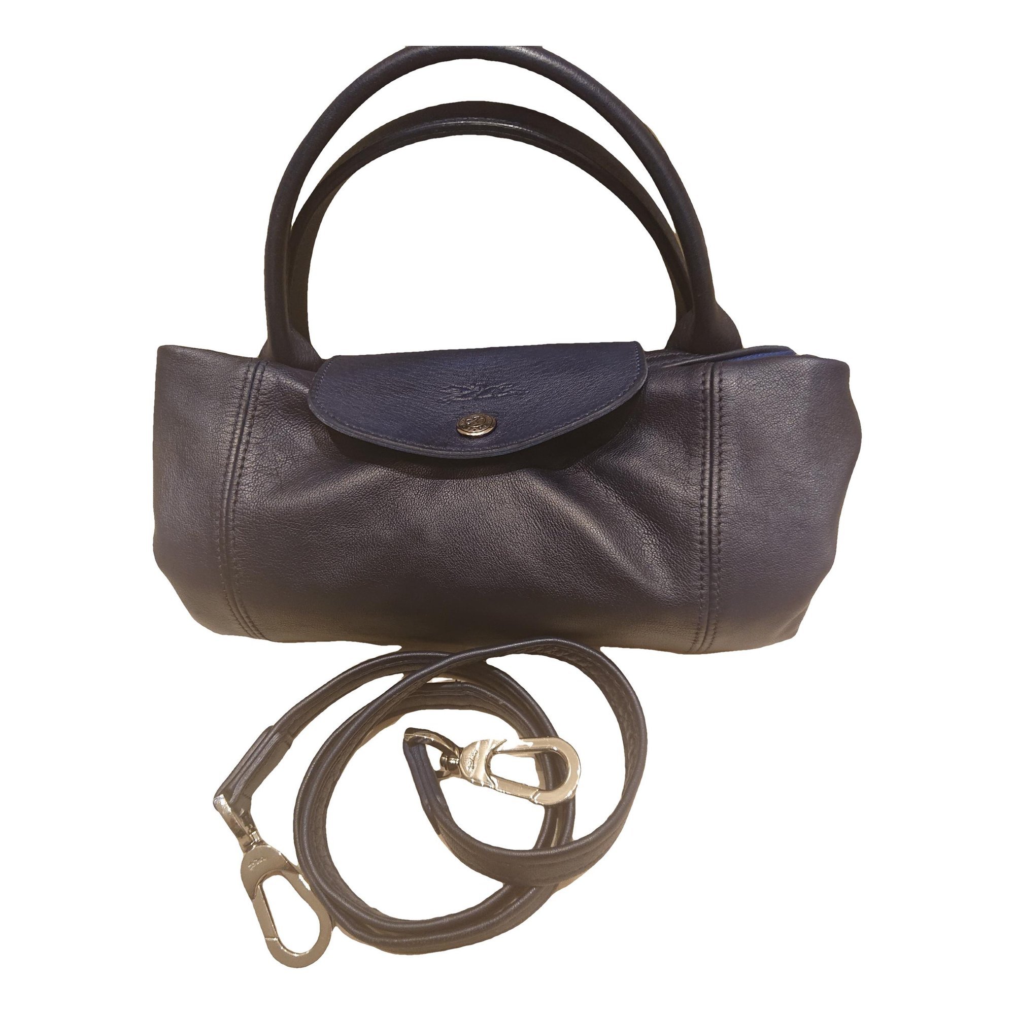 Pliage leather handbag