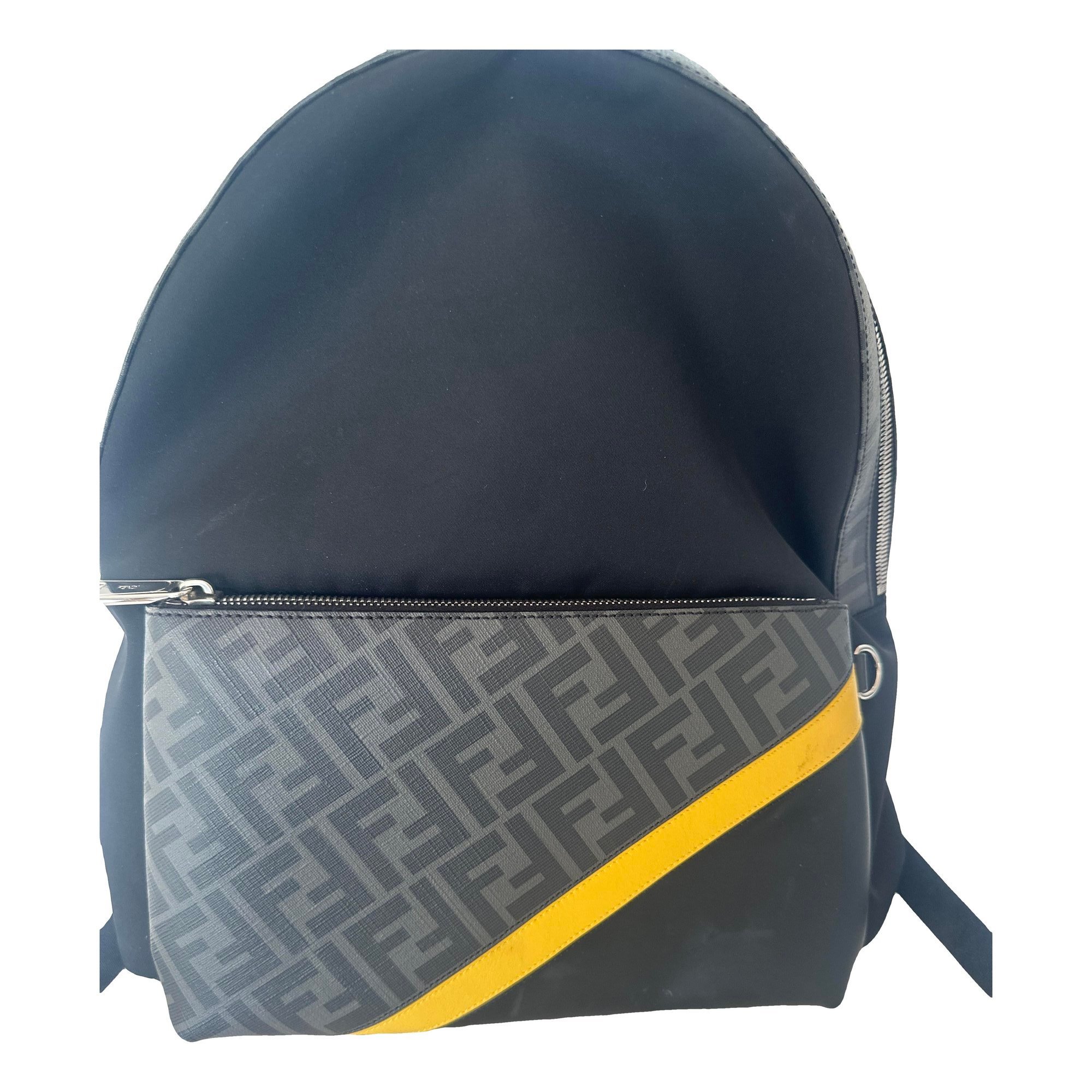 Leather backpack