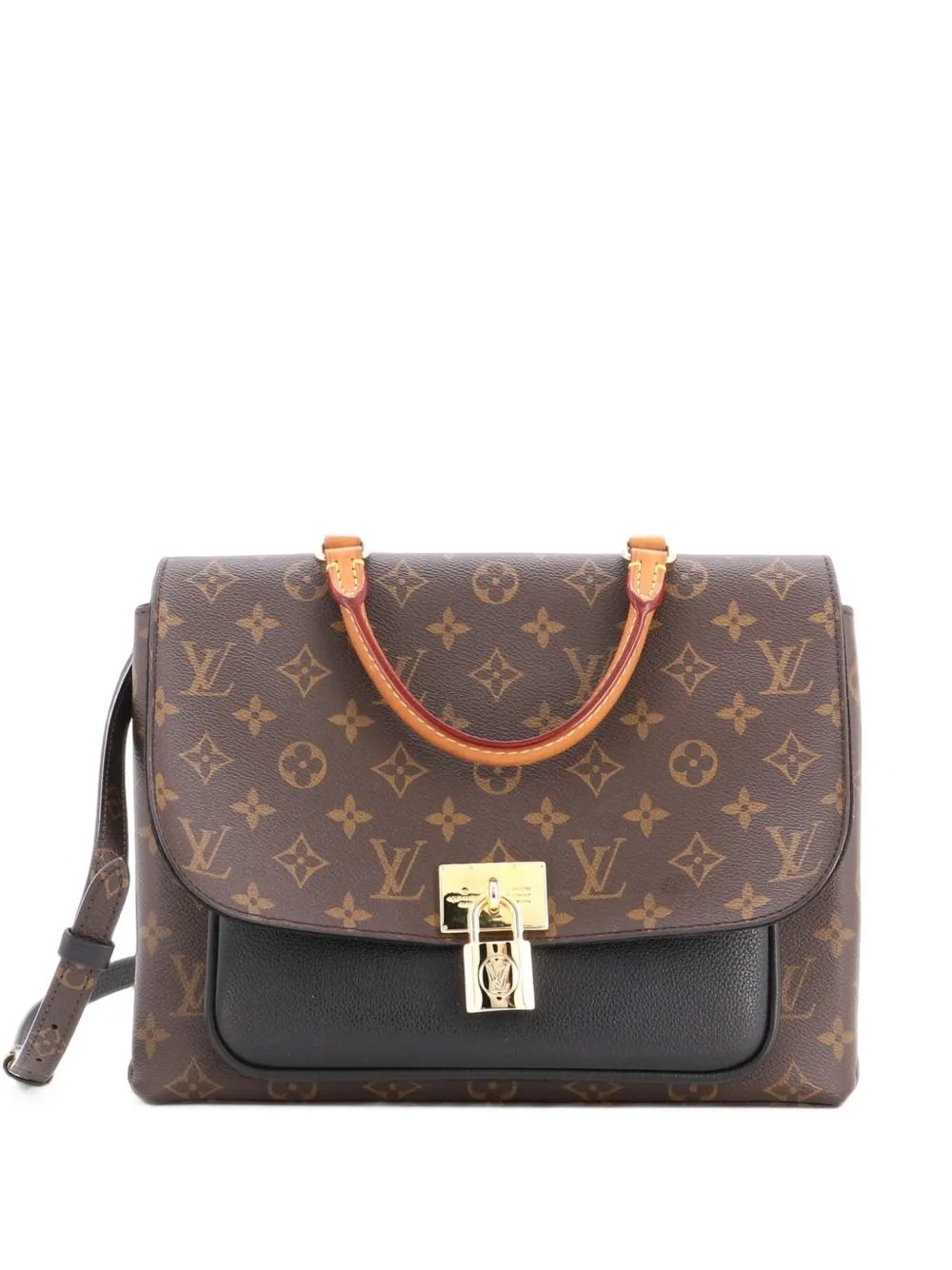 Marignan Handbag Monogram Canvas with Leather shoulder bag