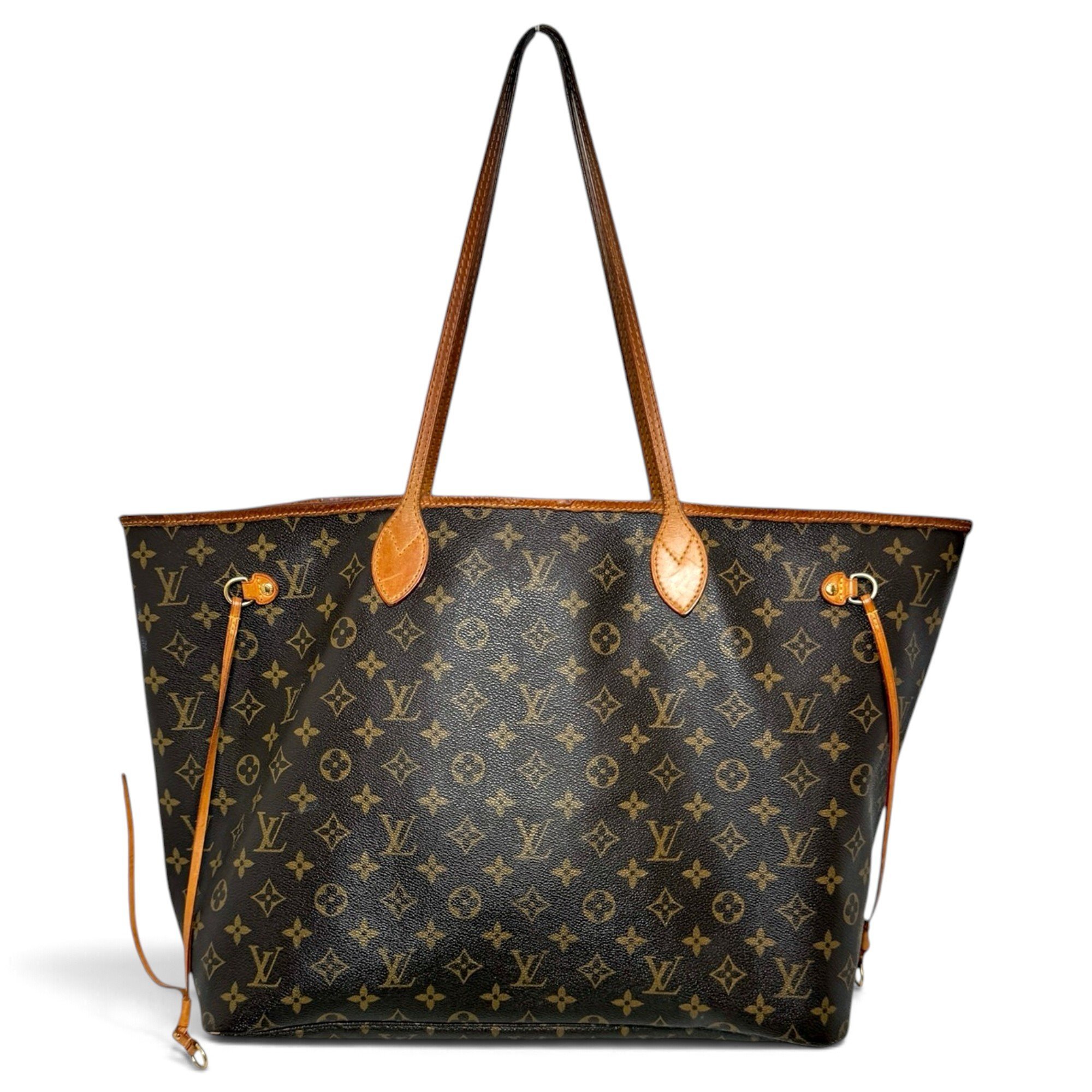 Neverfull leather tote