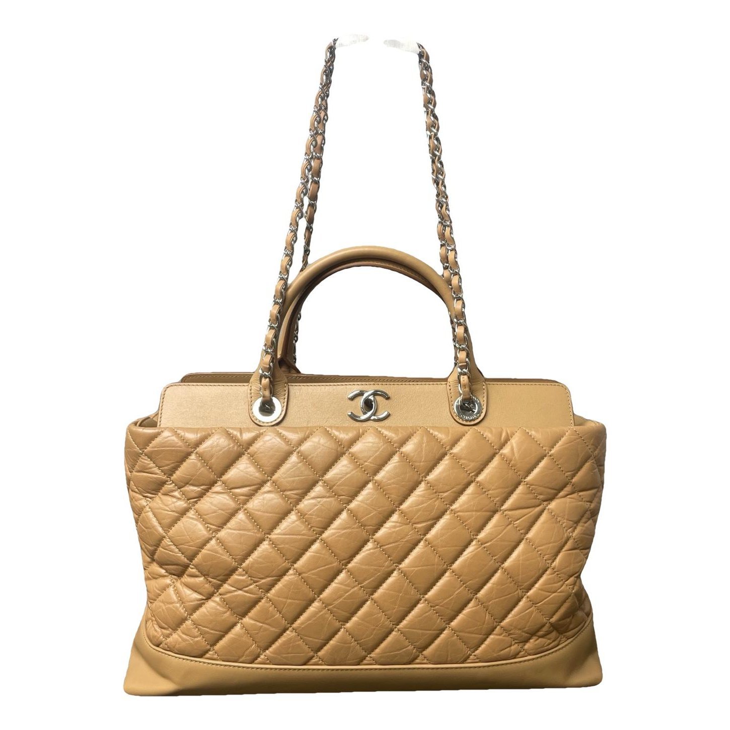 Leather tote