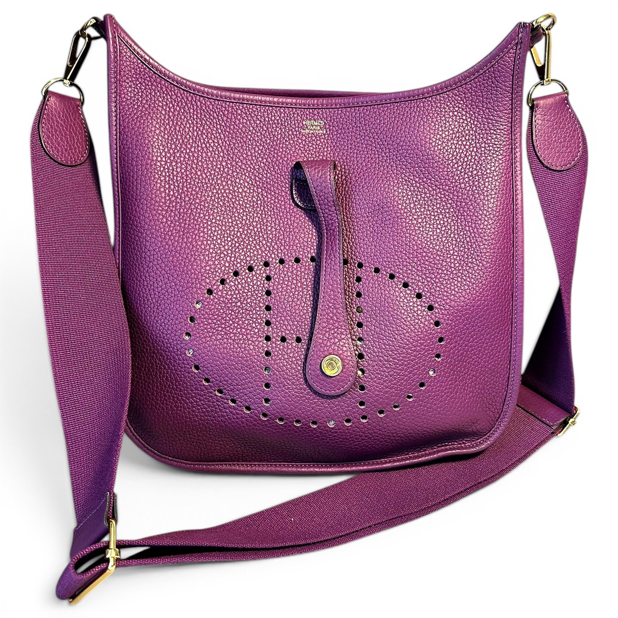 Evelyne leather crossbody bag