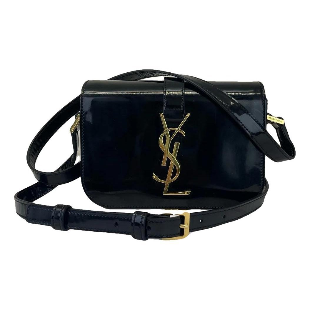 Patent leather mini bag