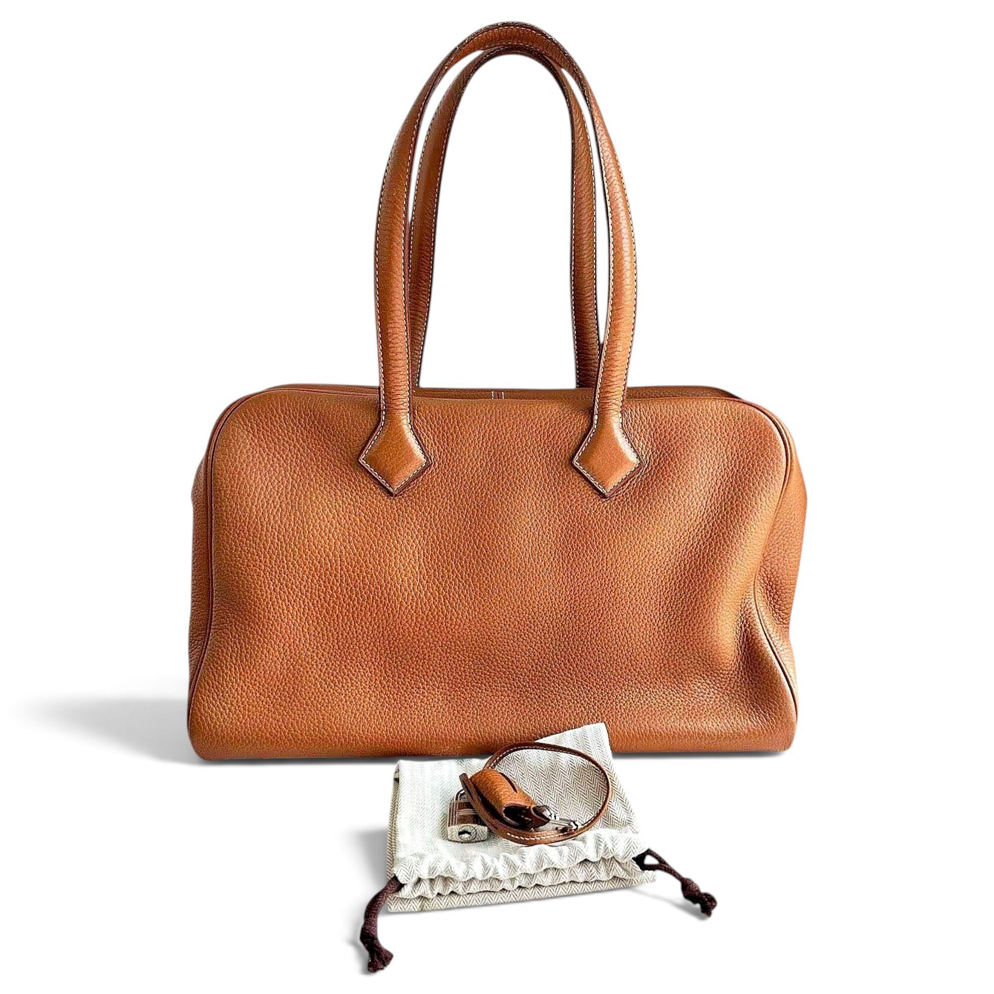 Victoria leather handbag
