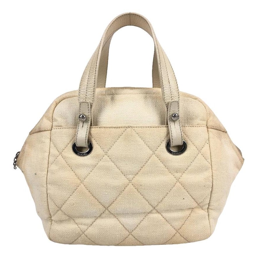 Paris-Biarritz cloth handbag