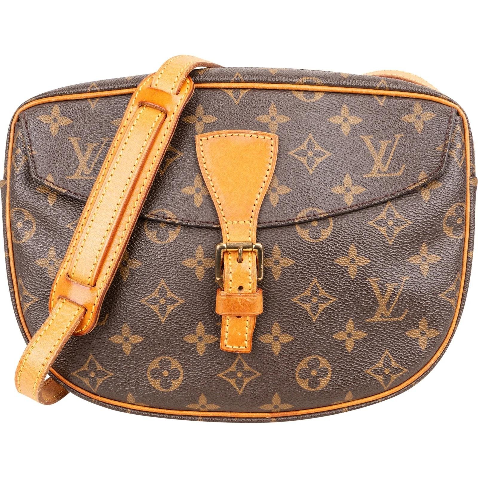 Jeune fille leather crossbody bag
