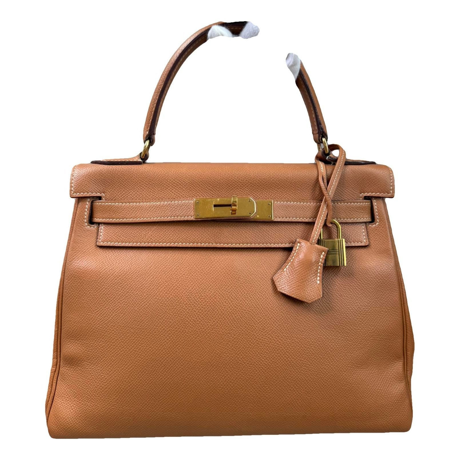 Kelly 28 leather handbag
