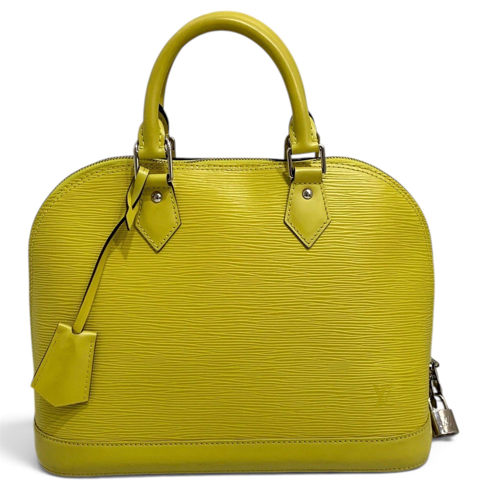 Alma leather handbag