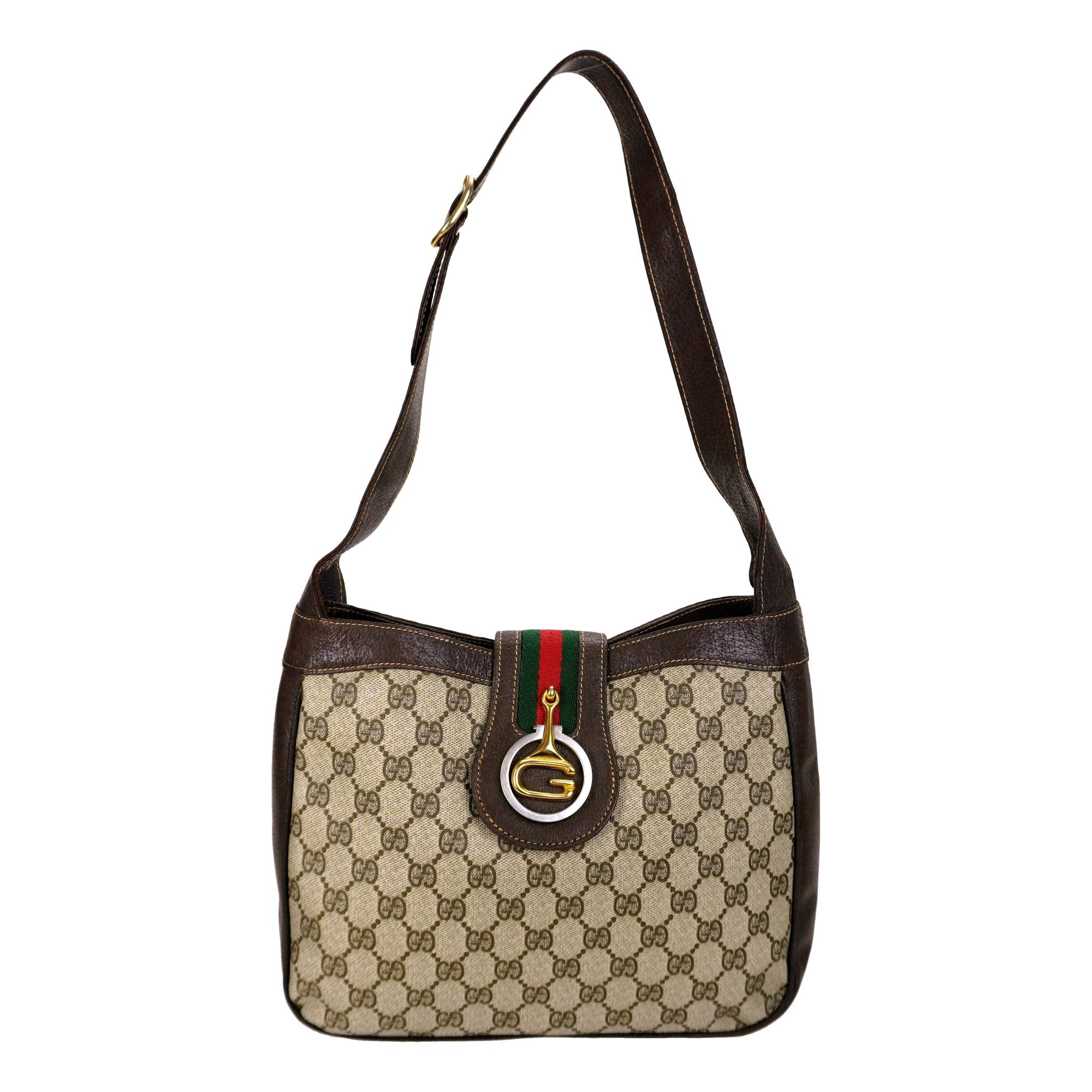 Ophidia Hobo leather handbag