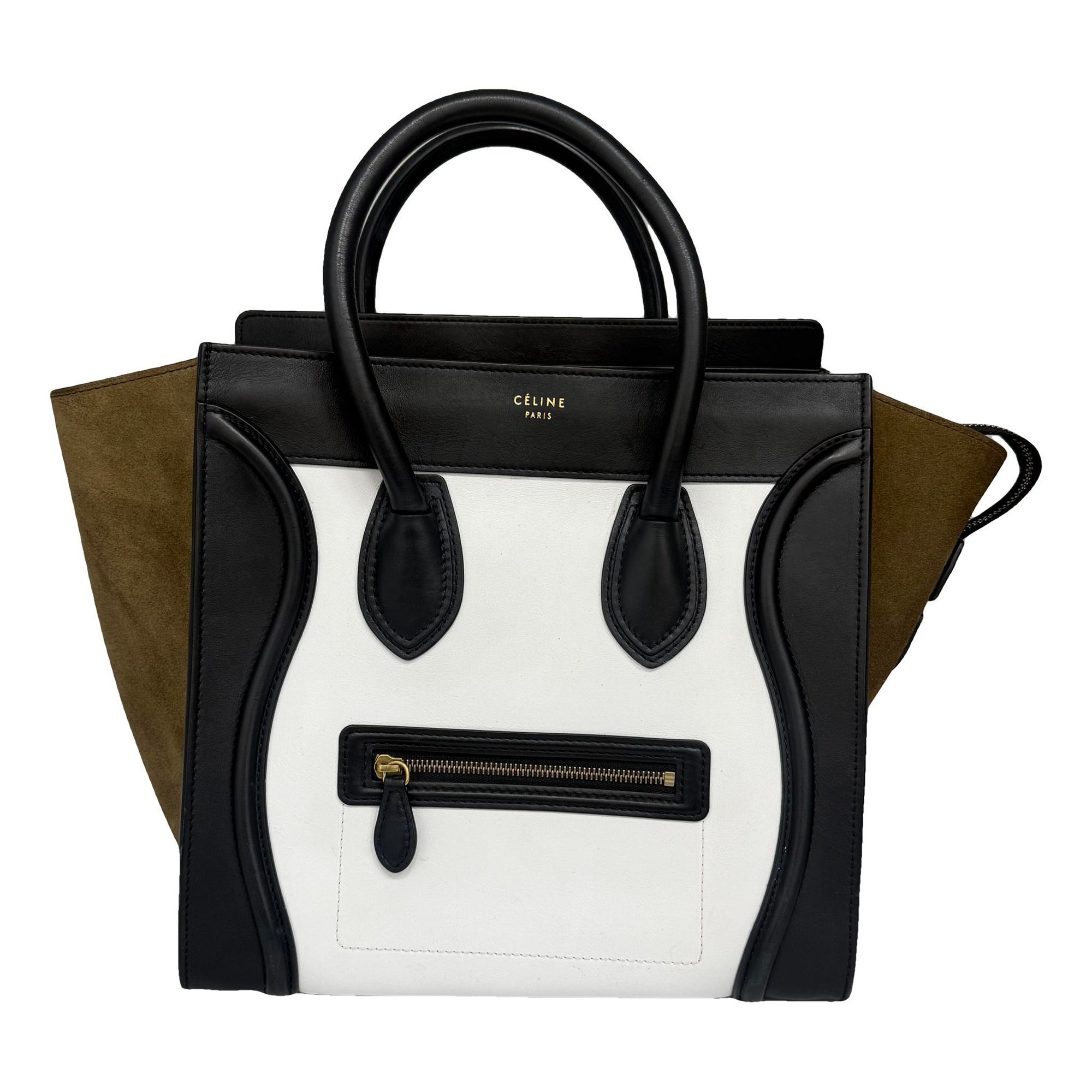 Luggage leather handbag
