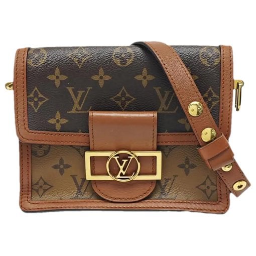 Dauphine leather mini bag