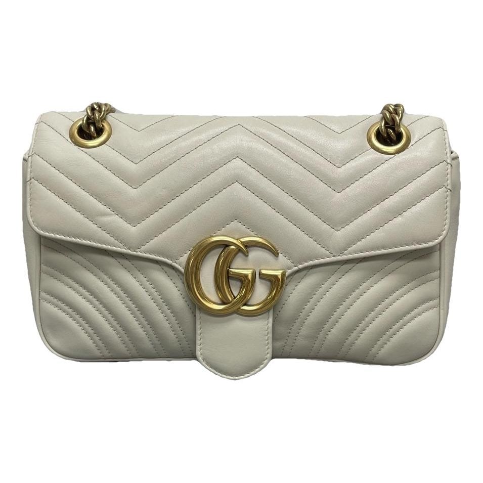 GG Marmont Flap leather handbag