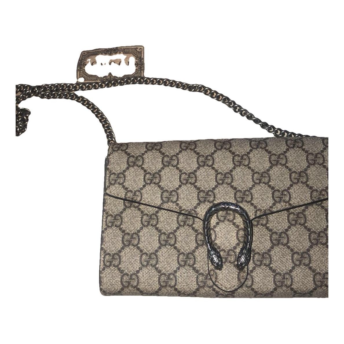 Dionysus Chain Wallet cloth crossbody bag