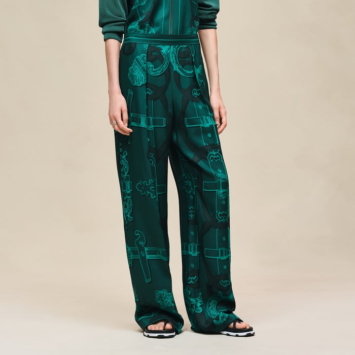 Vert Pin "Ferronnerie Remix" Pants