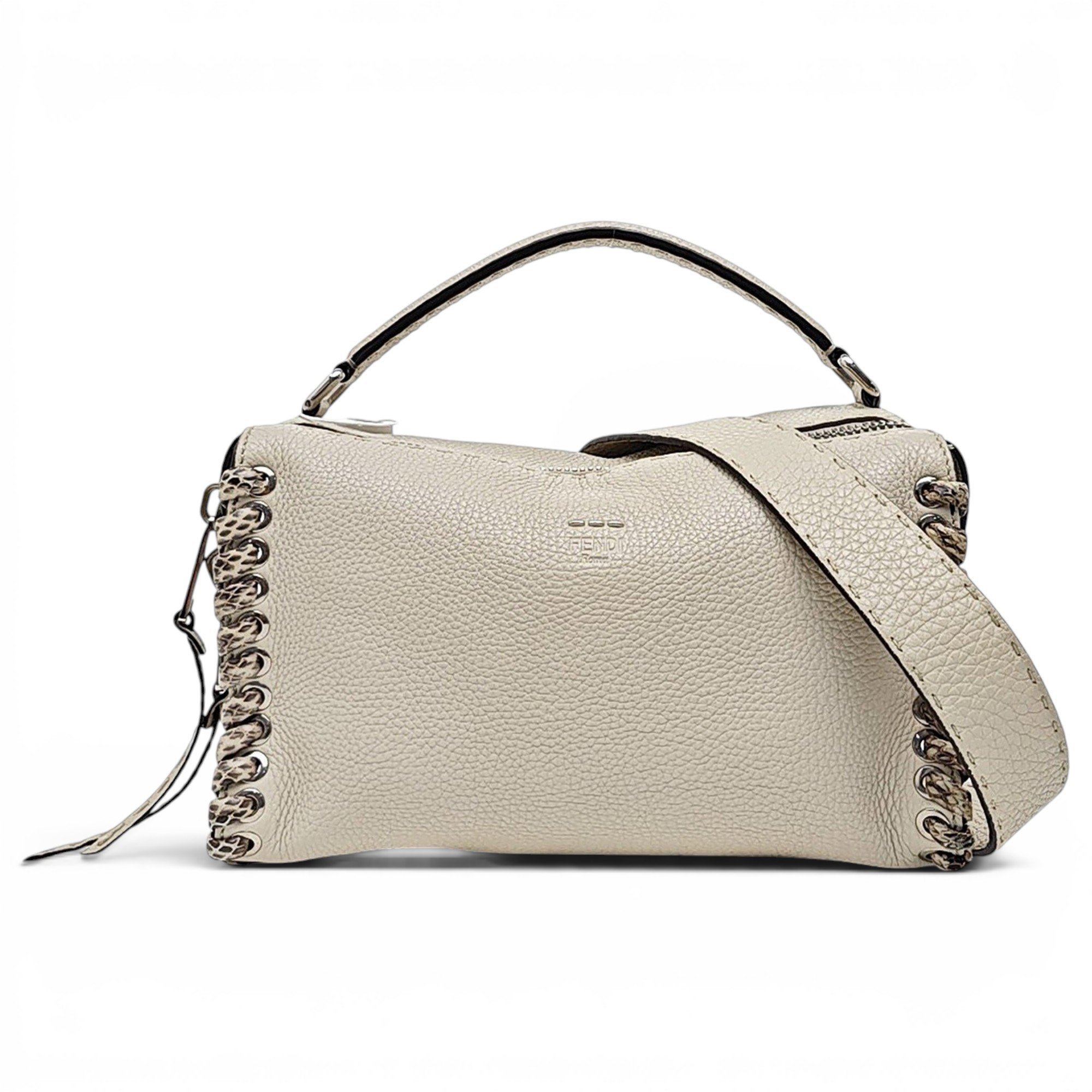 Lei leather handbag