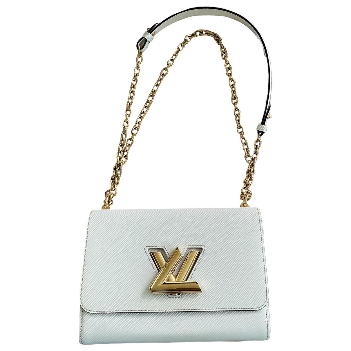 Twist leather crossbody bag