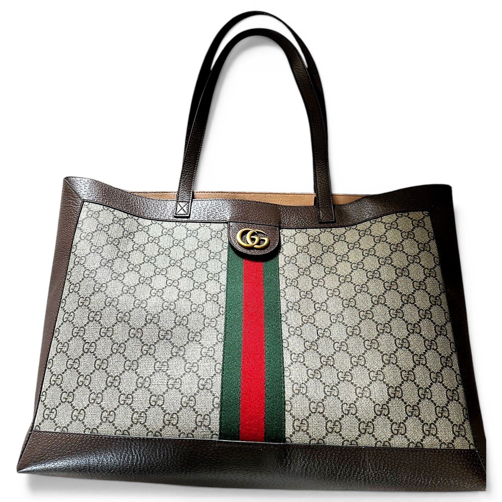 Ophidia leather tote
