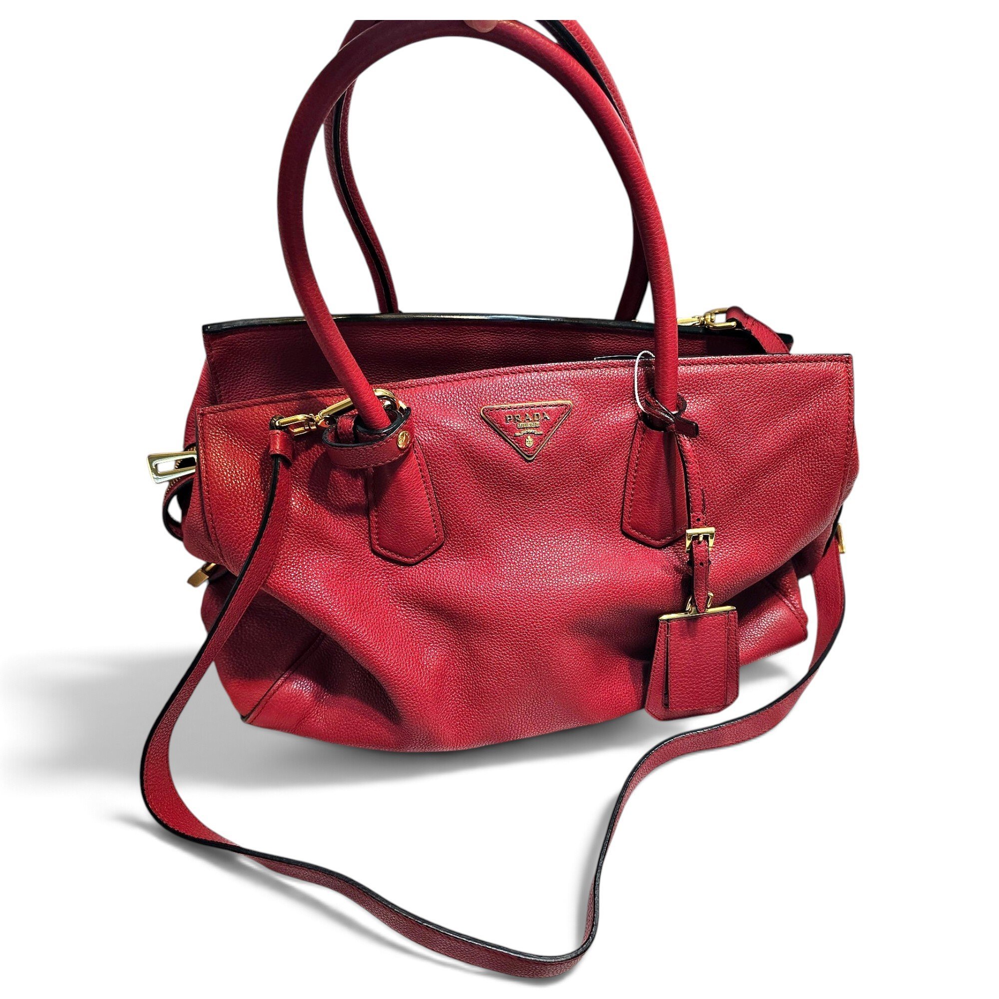 Leather satchel