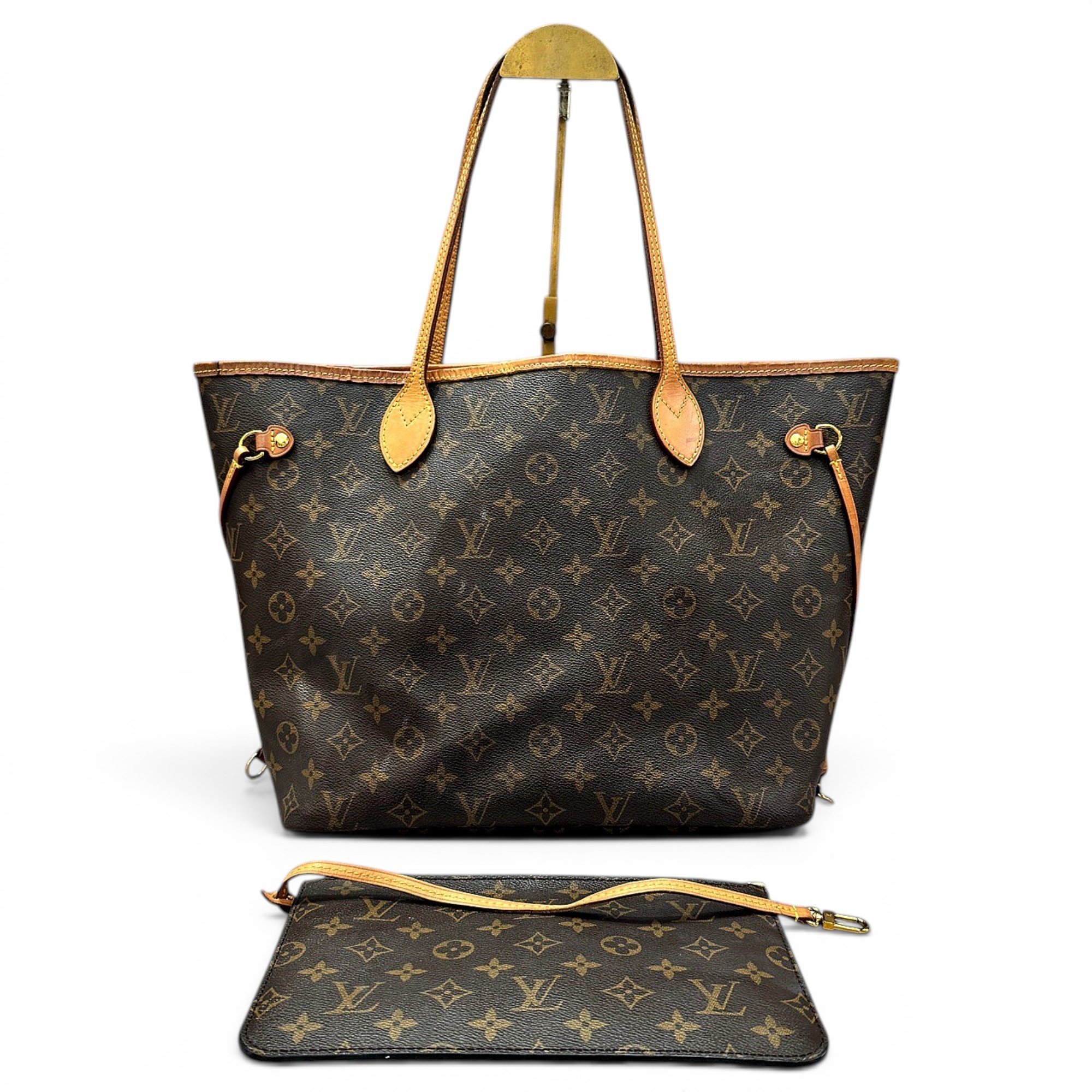 Neverfull leather handbag