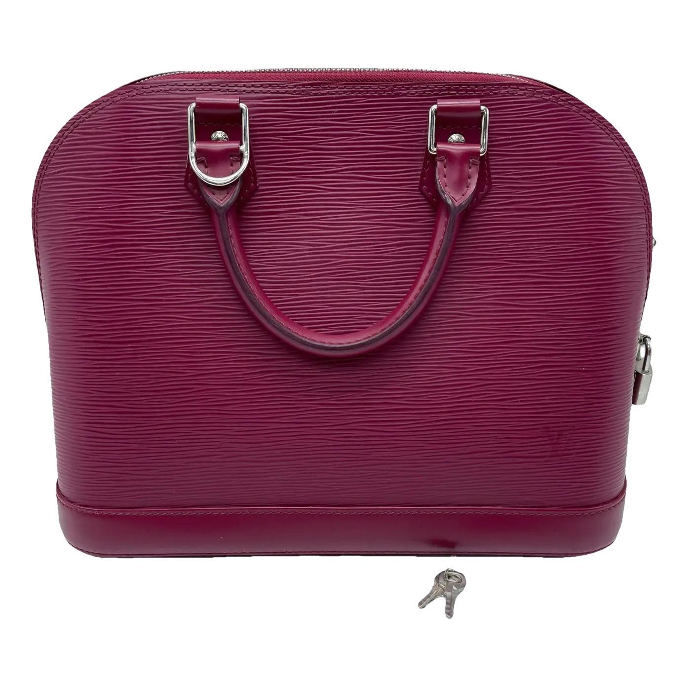 Alma leather handbag