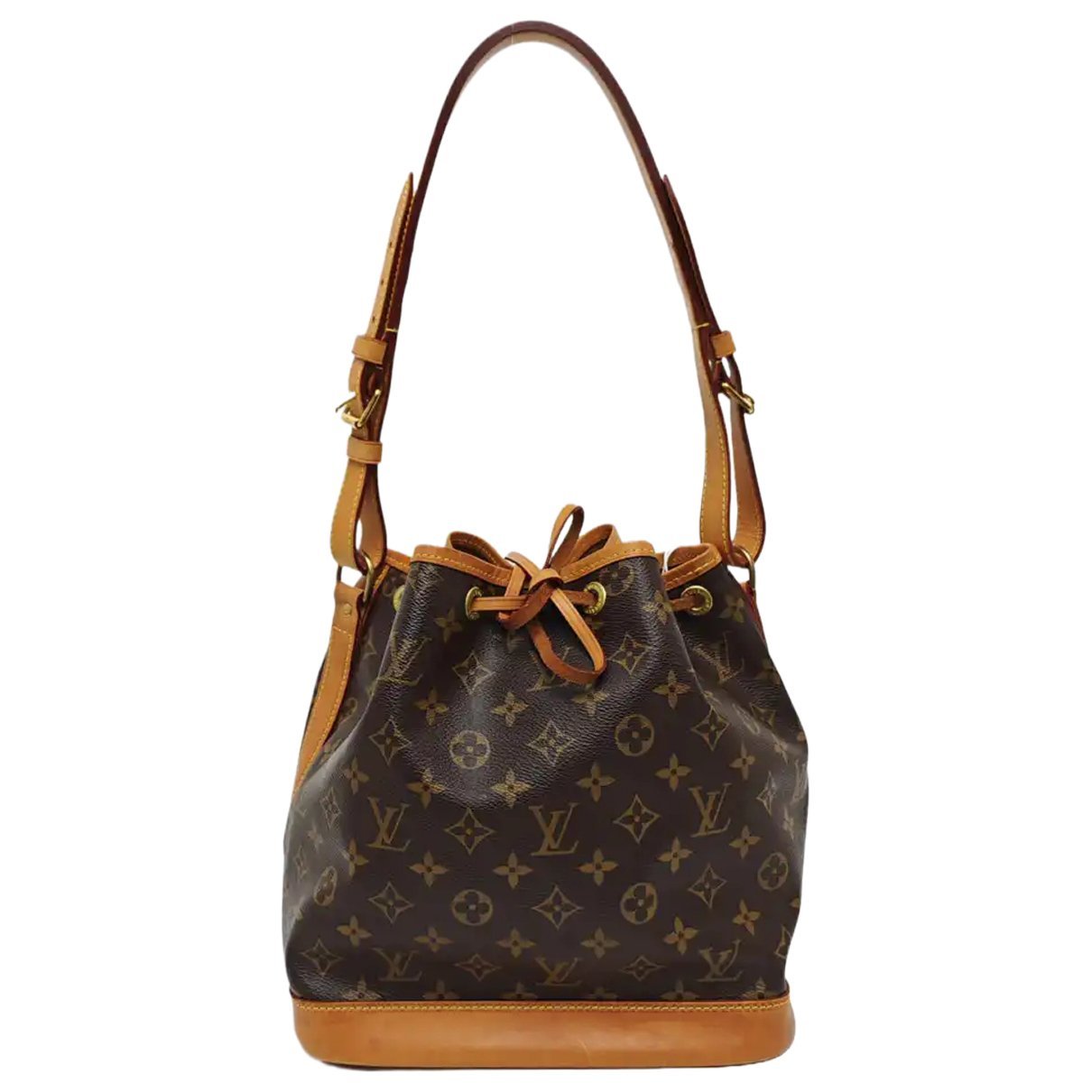 Nano Noé leather crossbody bag