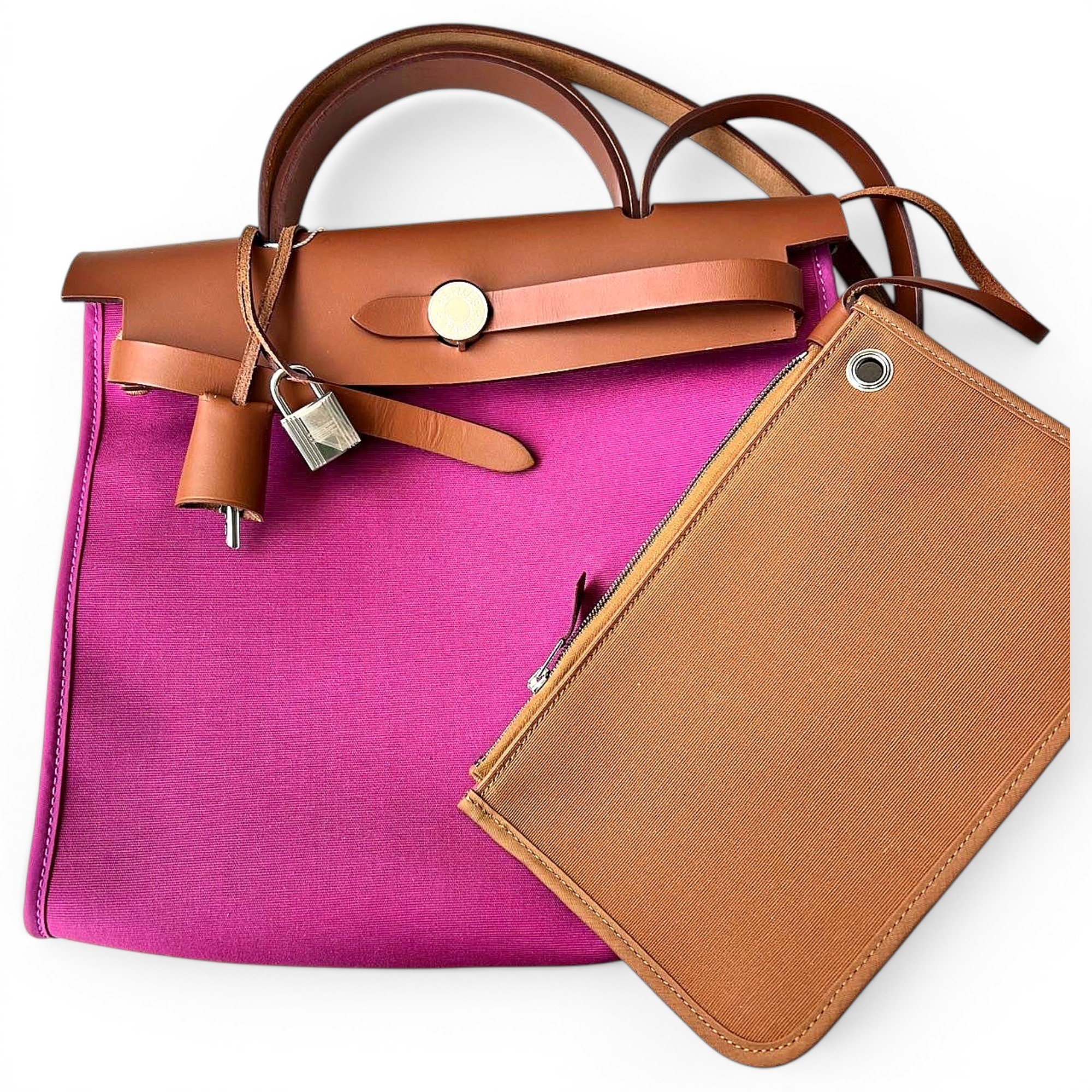 Herbag leather handbag