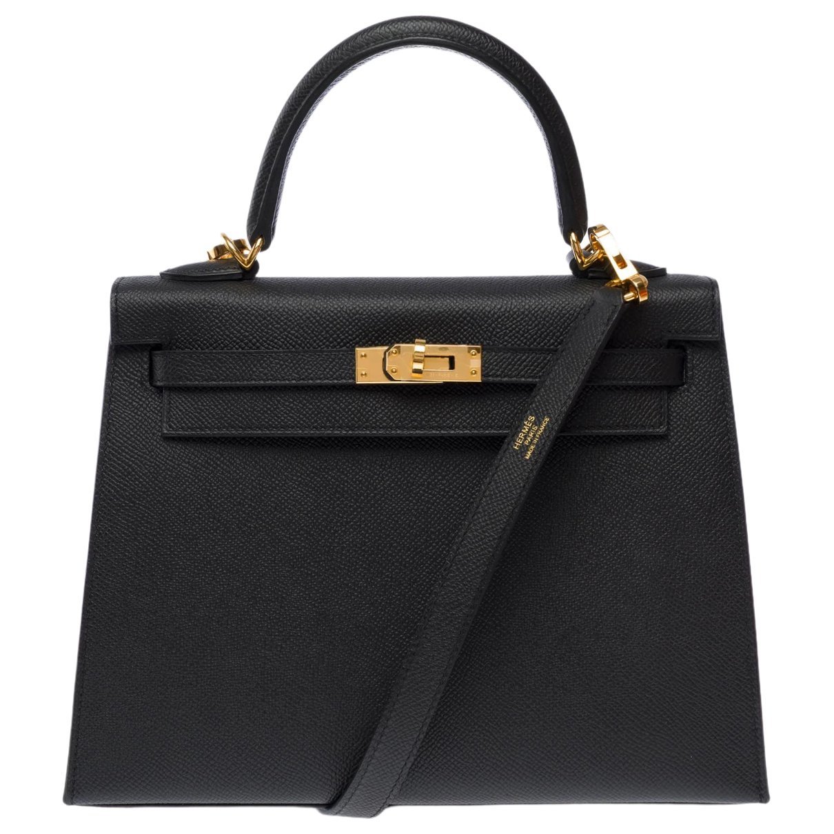 Kelly 25 leather handbag