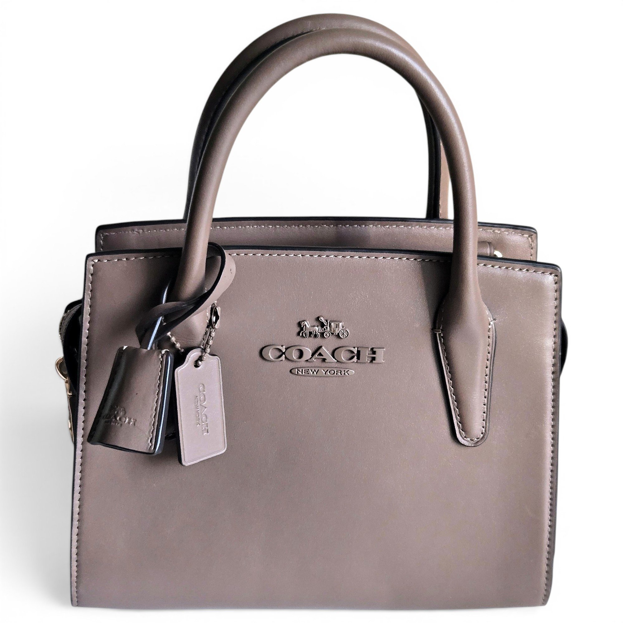 Leather satchel