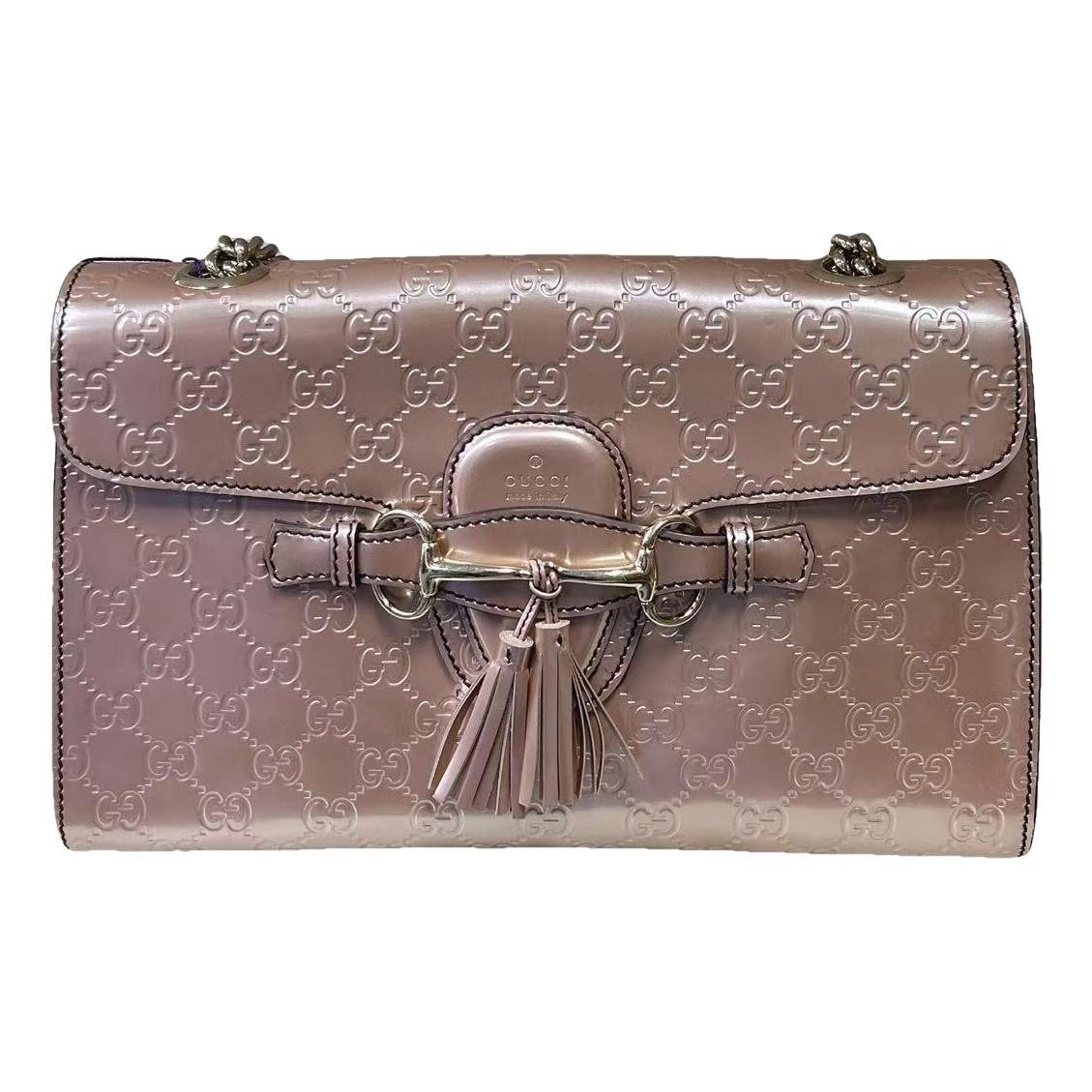 Emily leather crossbody bag