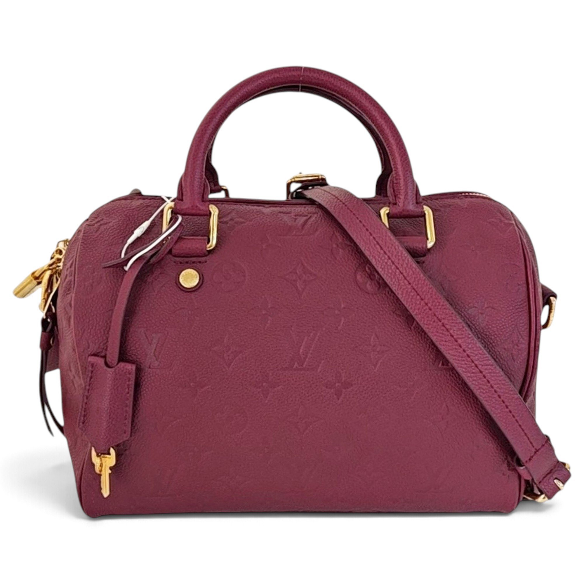 Nano Speedy / Mini HL leather handbag