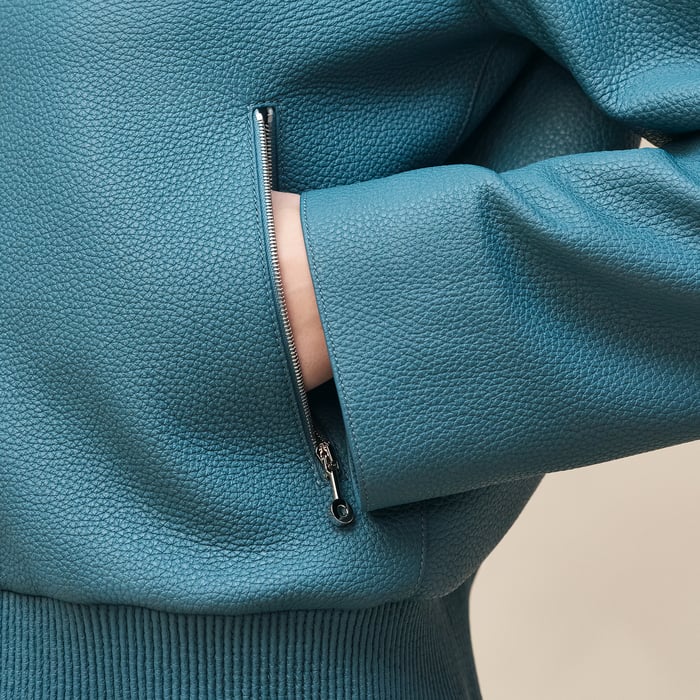 Bleu Canal Short Jacket