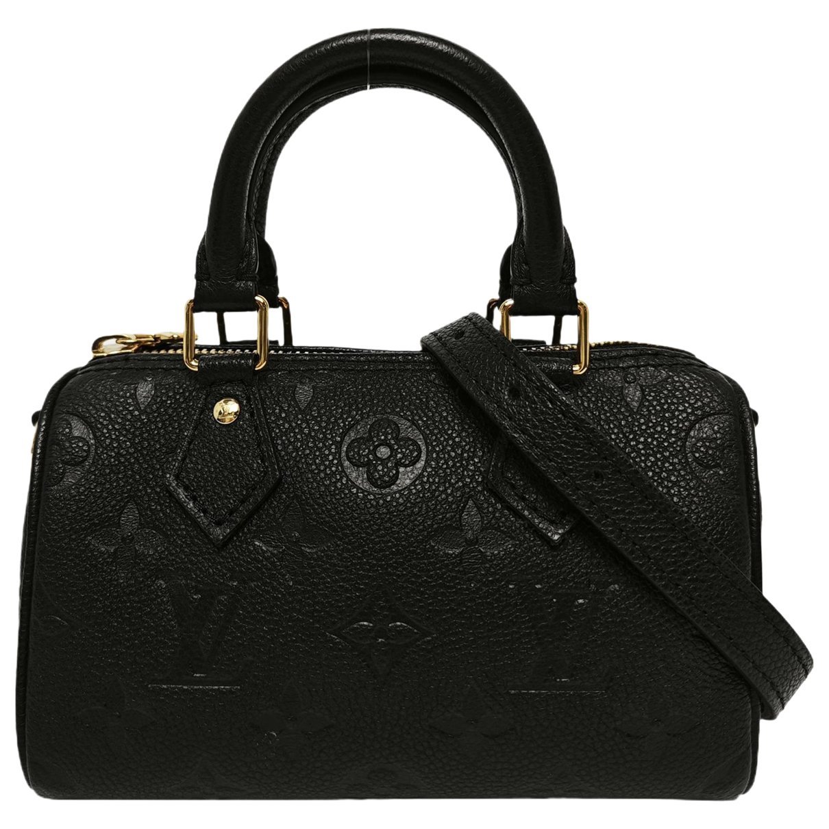 Nano Speedy / Mini HL leather handbag