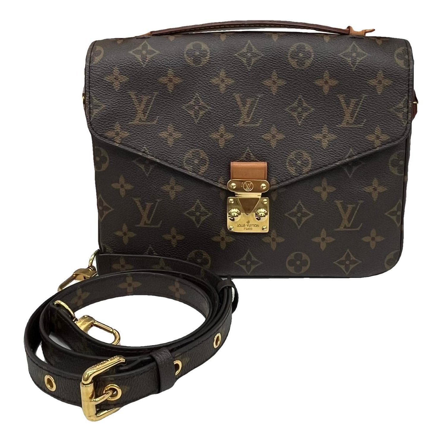 Metis leather handbag