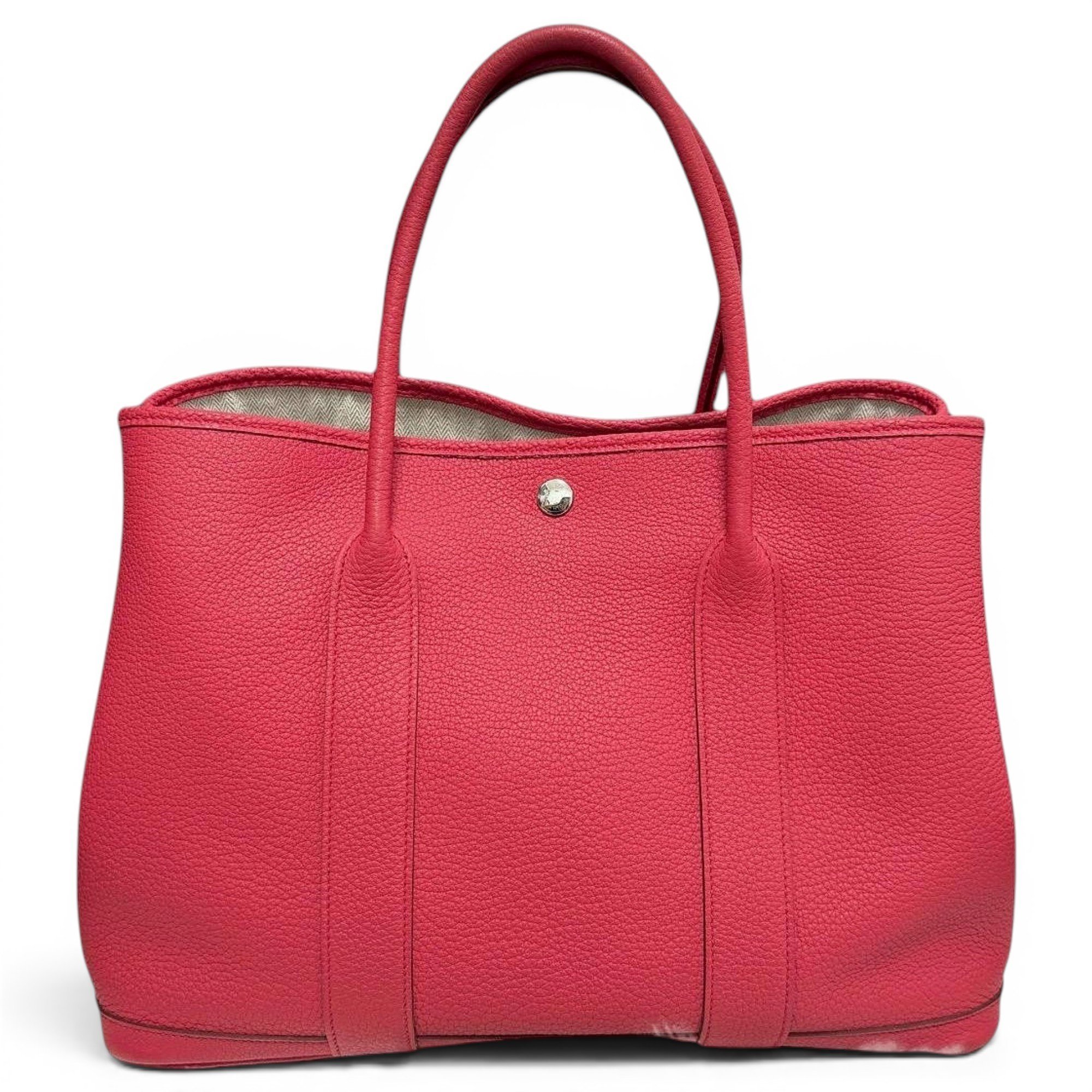 Garden Party leather handbag