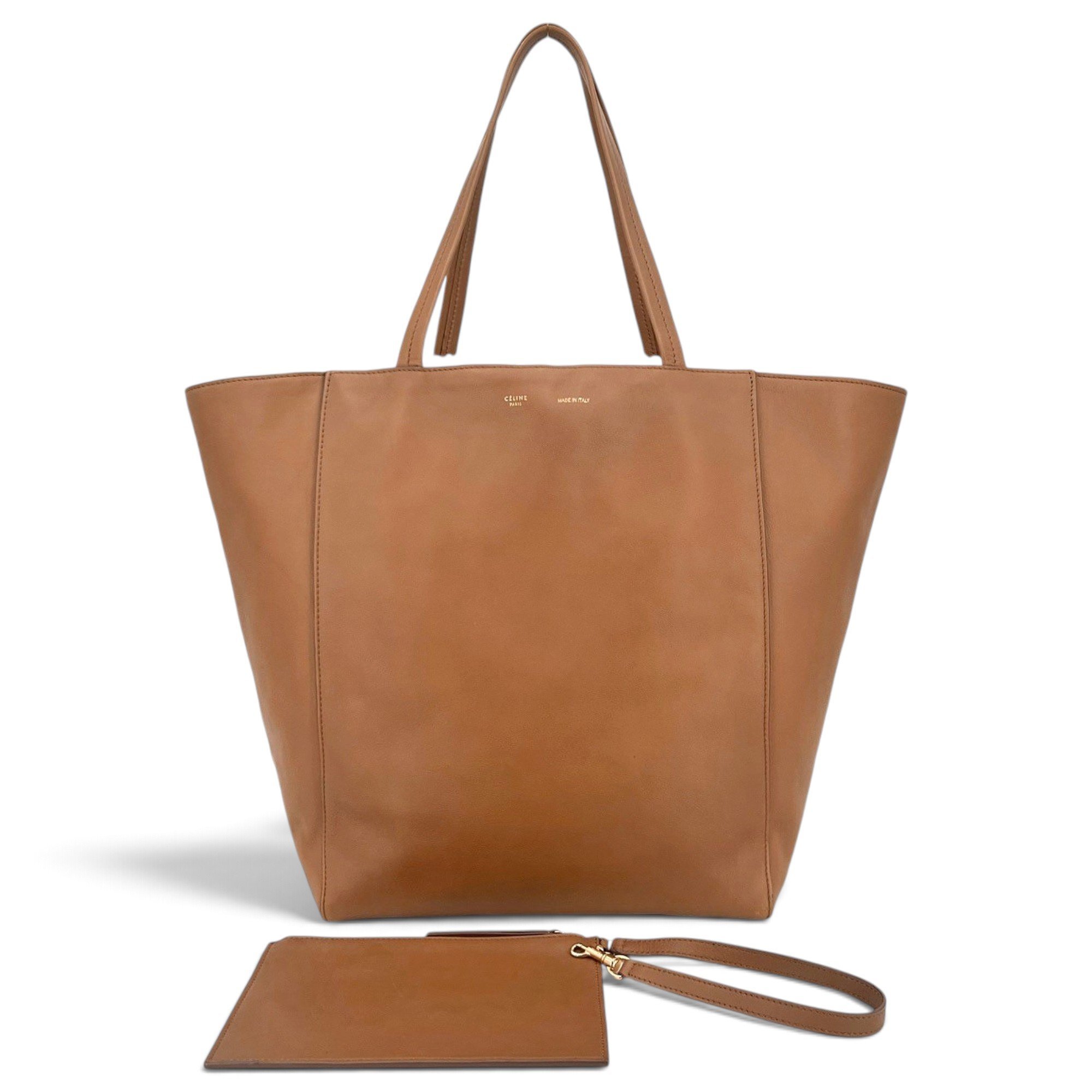 Leather tote