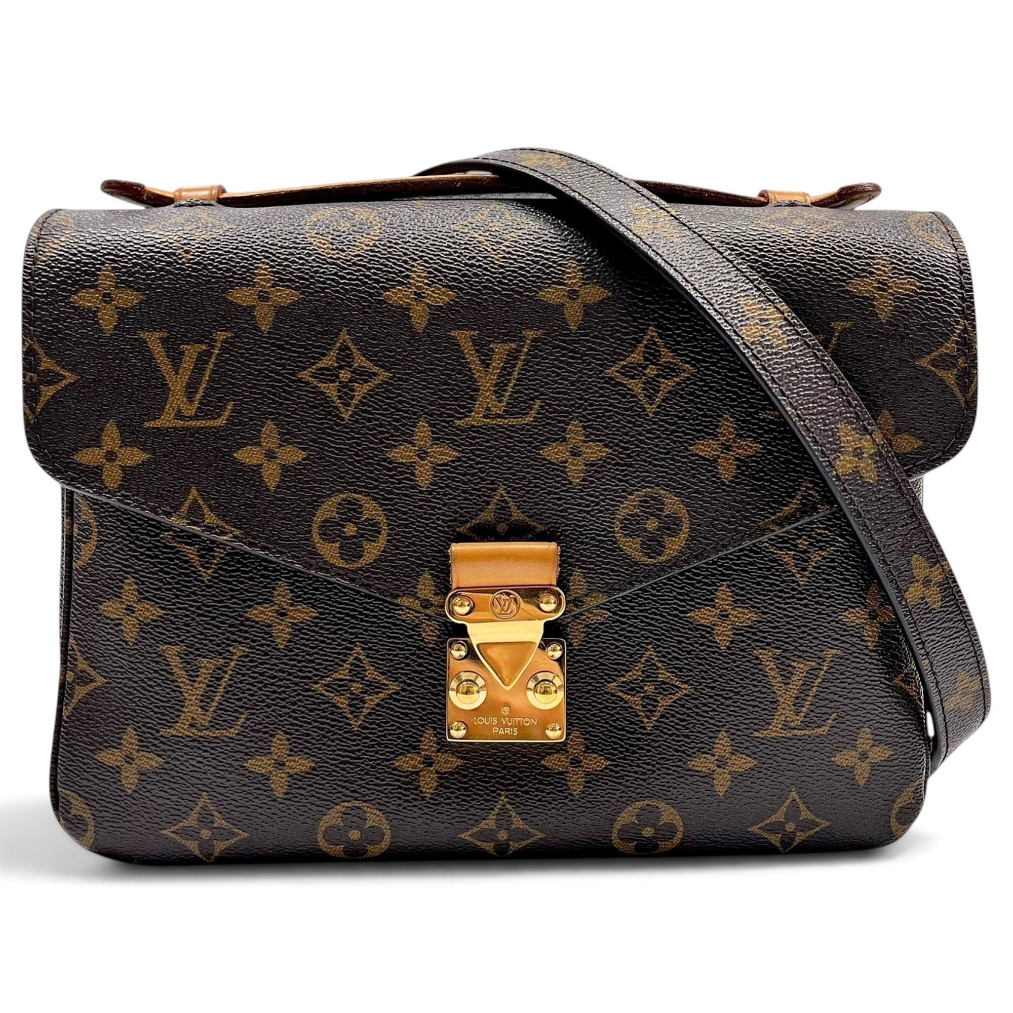 Metis leather handbag