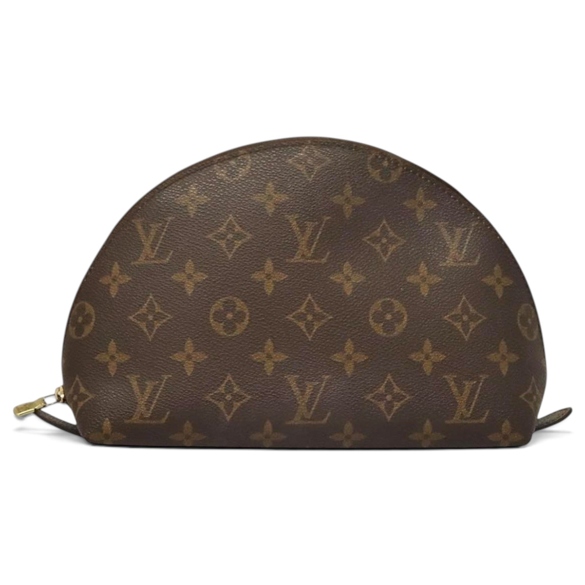 Leather vanity case