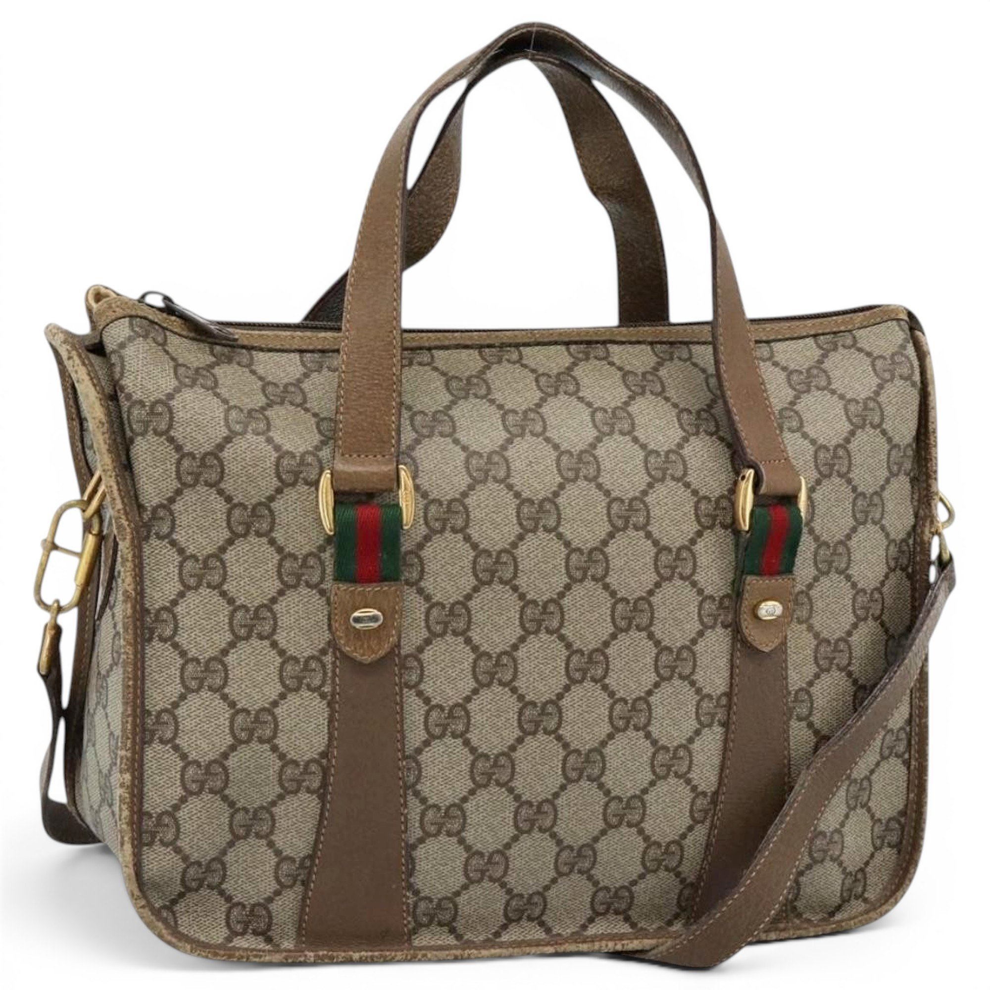 Leather handbag