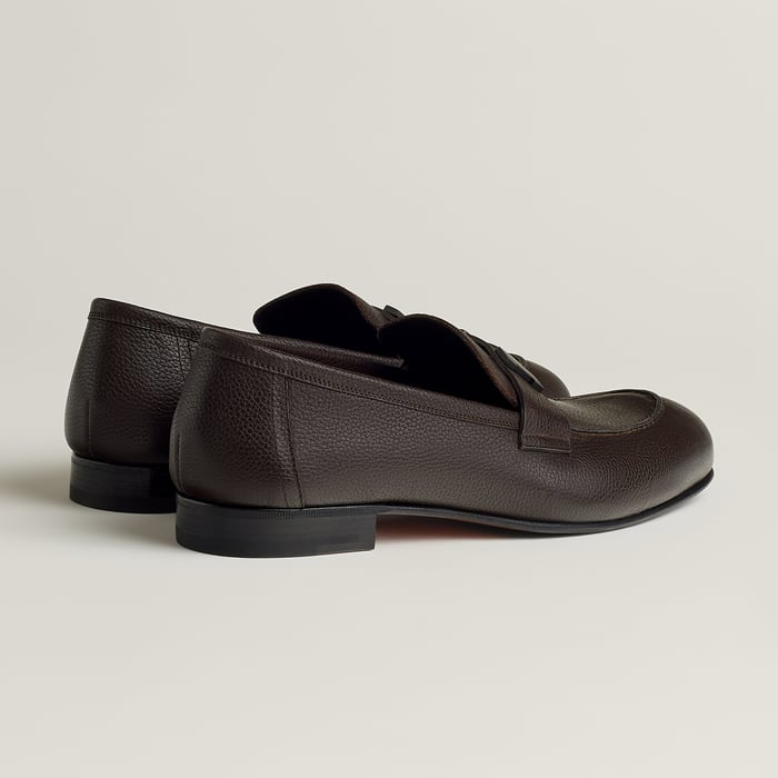 Marron Ébène Mocassim Paris