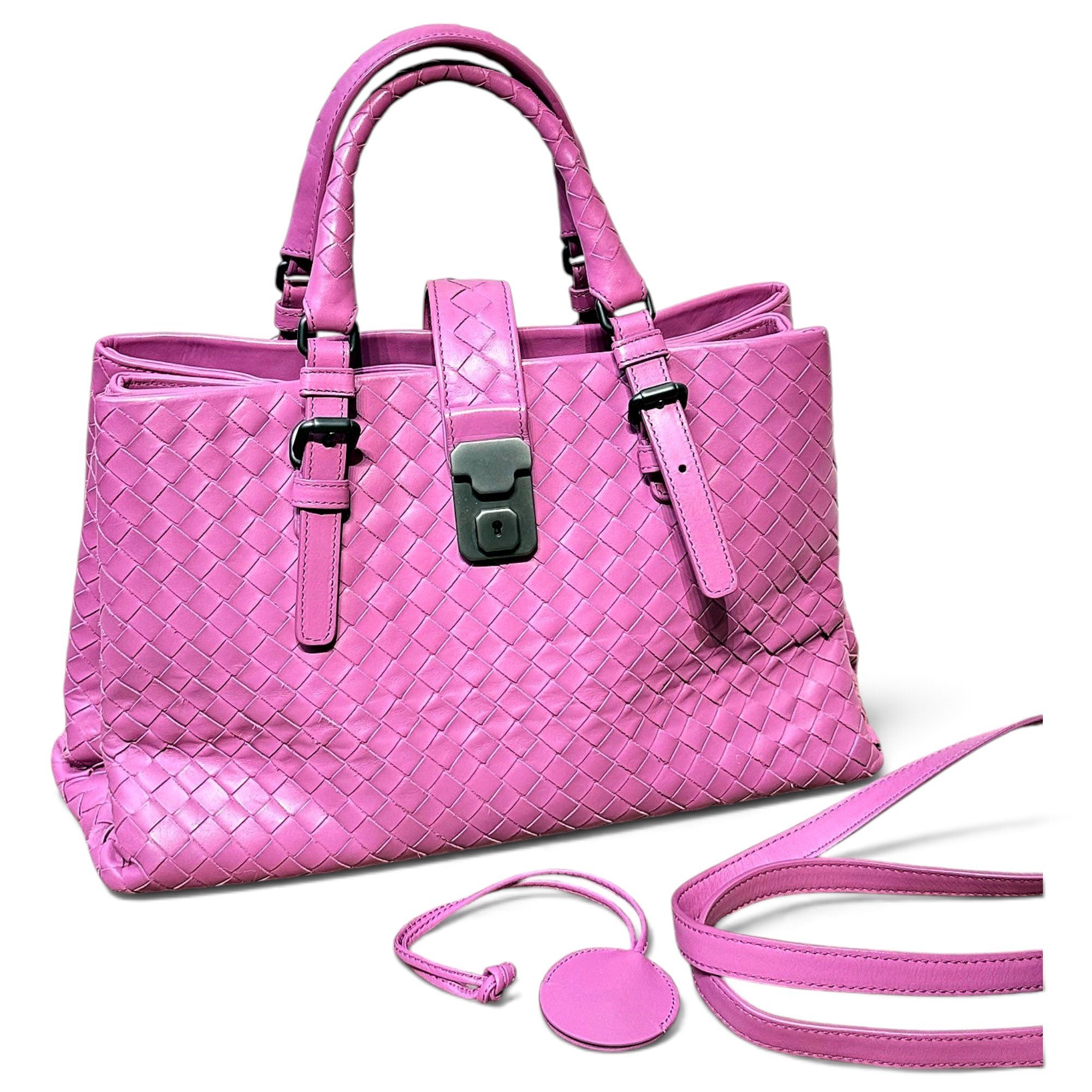 Roma leather handbag