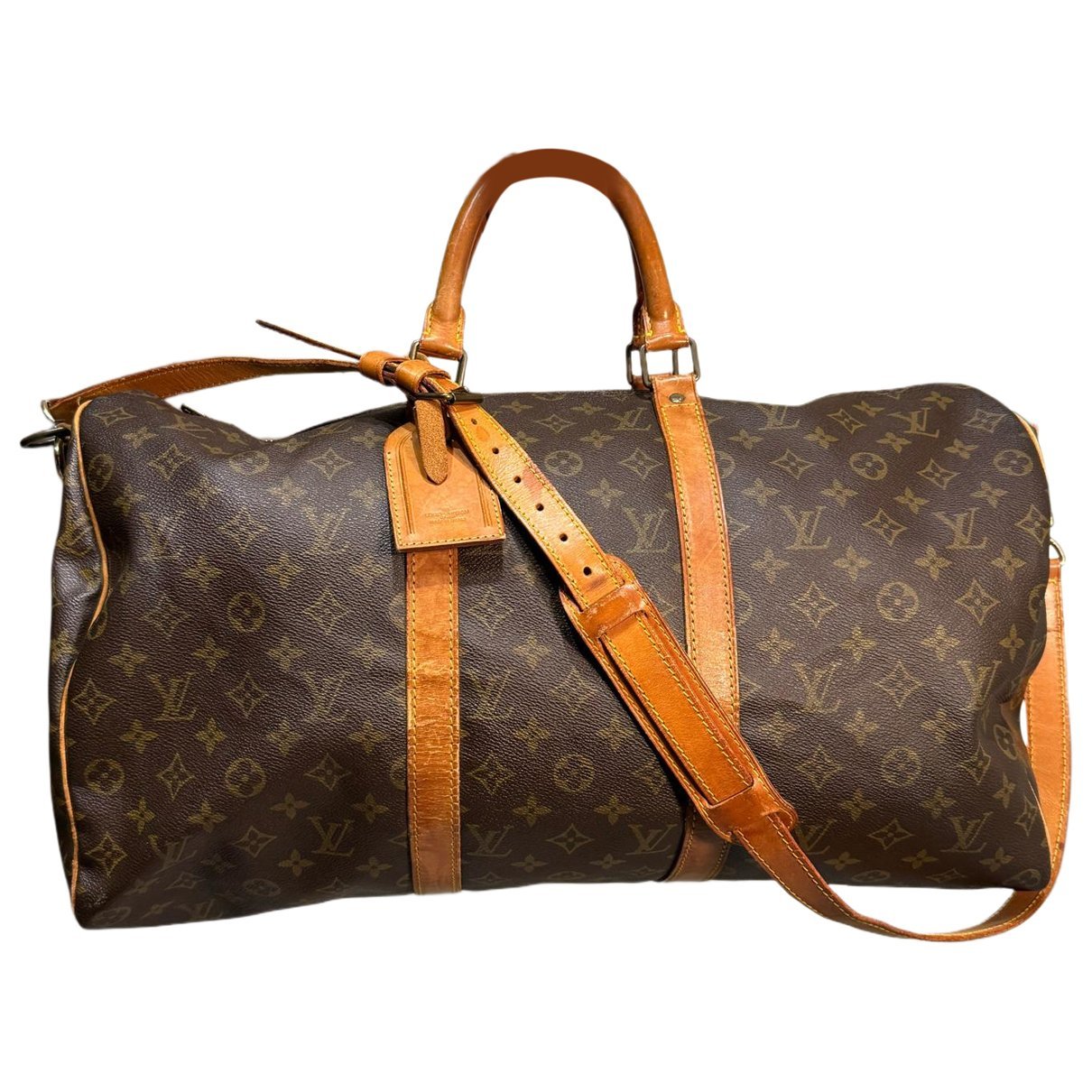 Keepall leather 48h bag