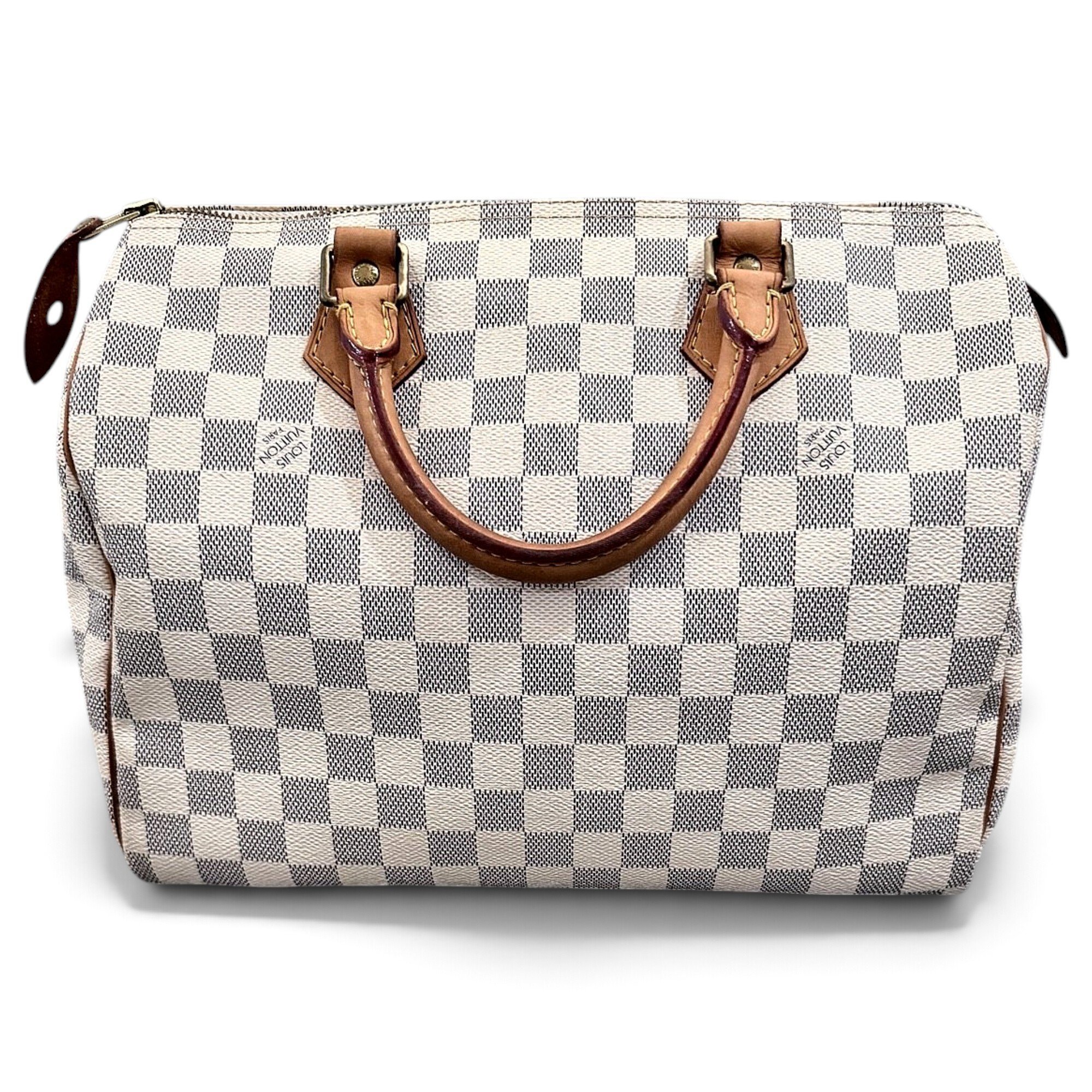 Speedy leather handbag