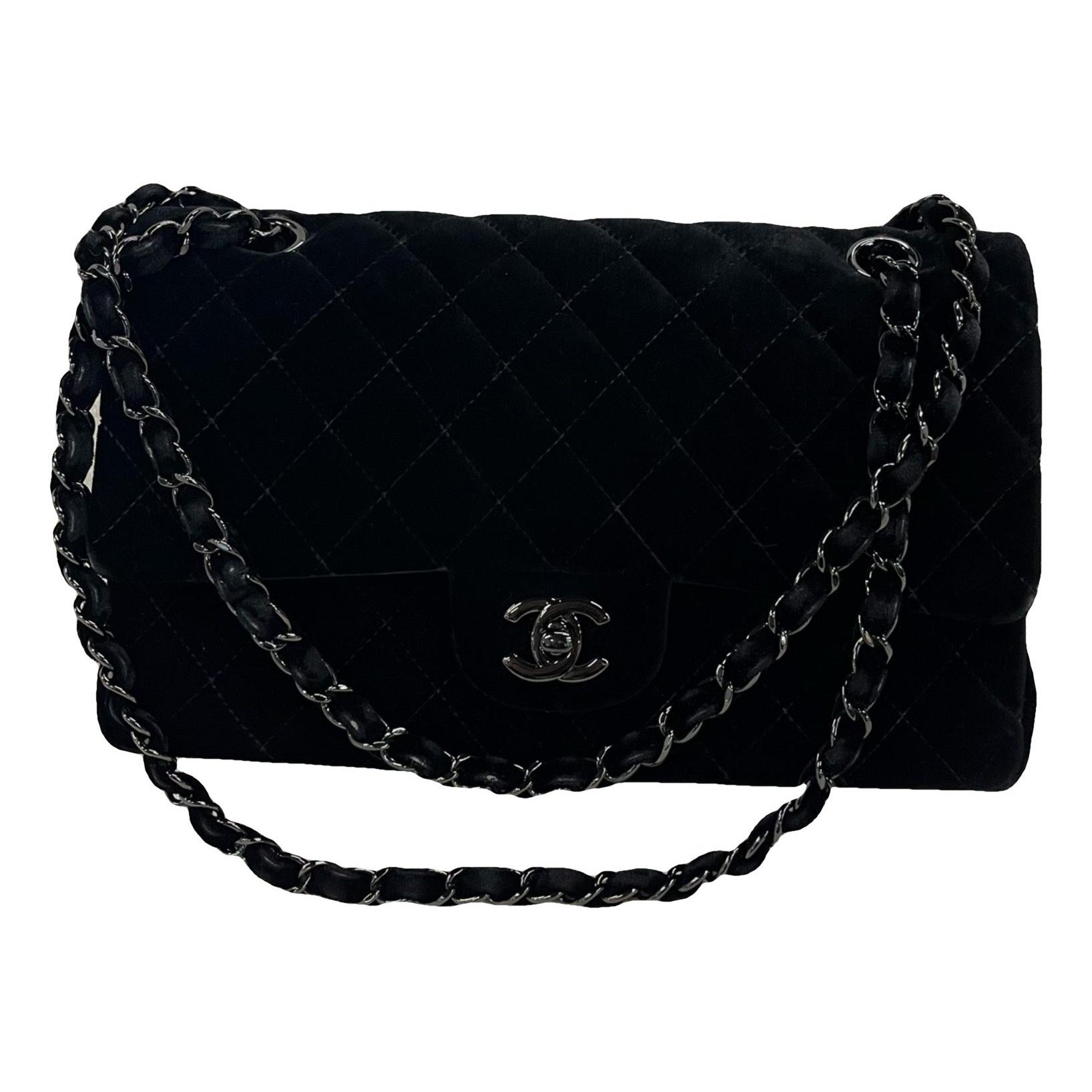 Timeless/Classique velvet handbag