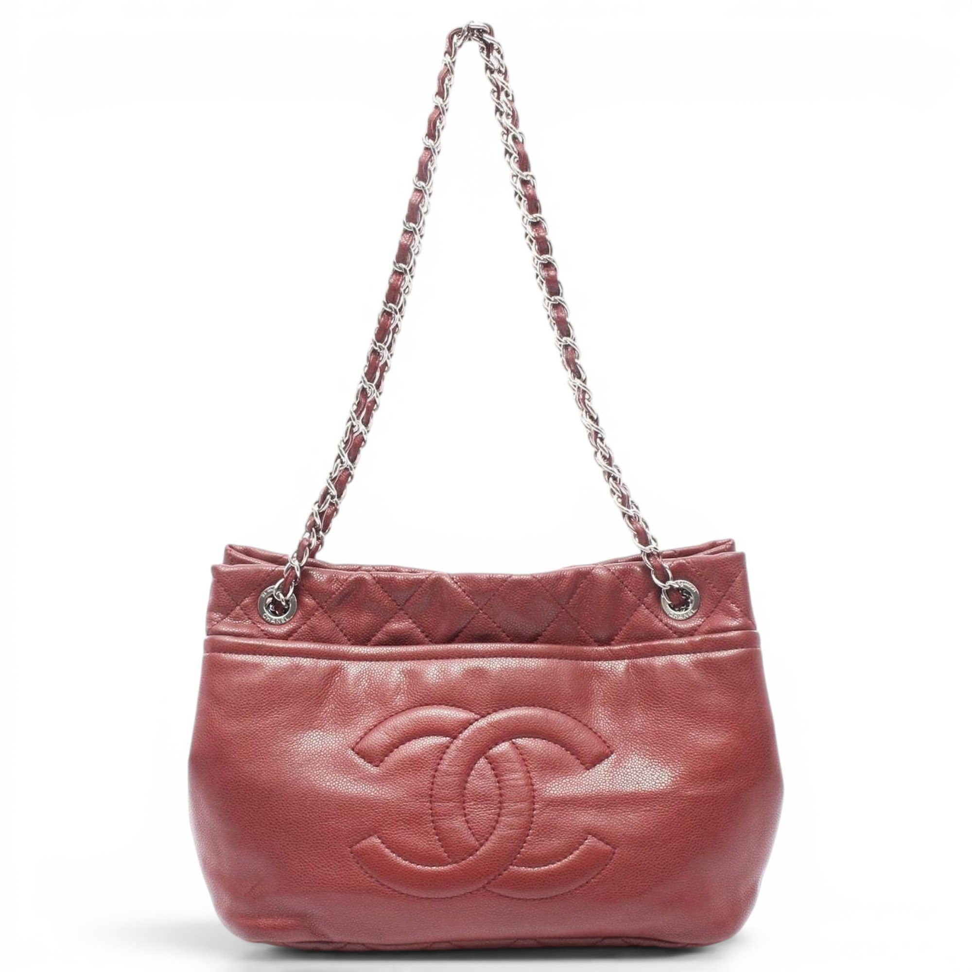 Leather tote