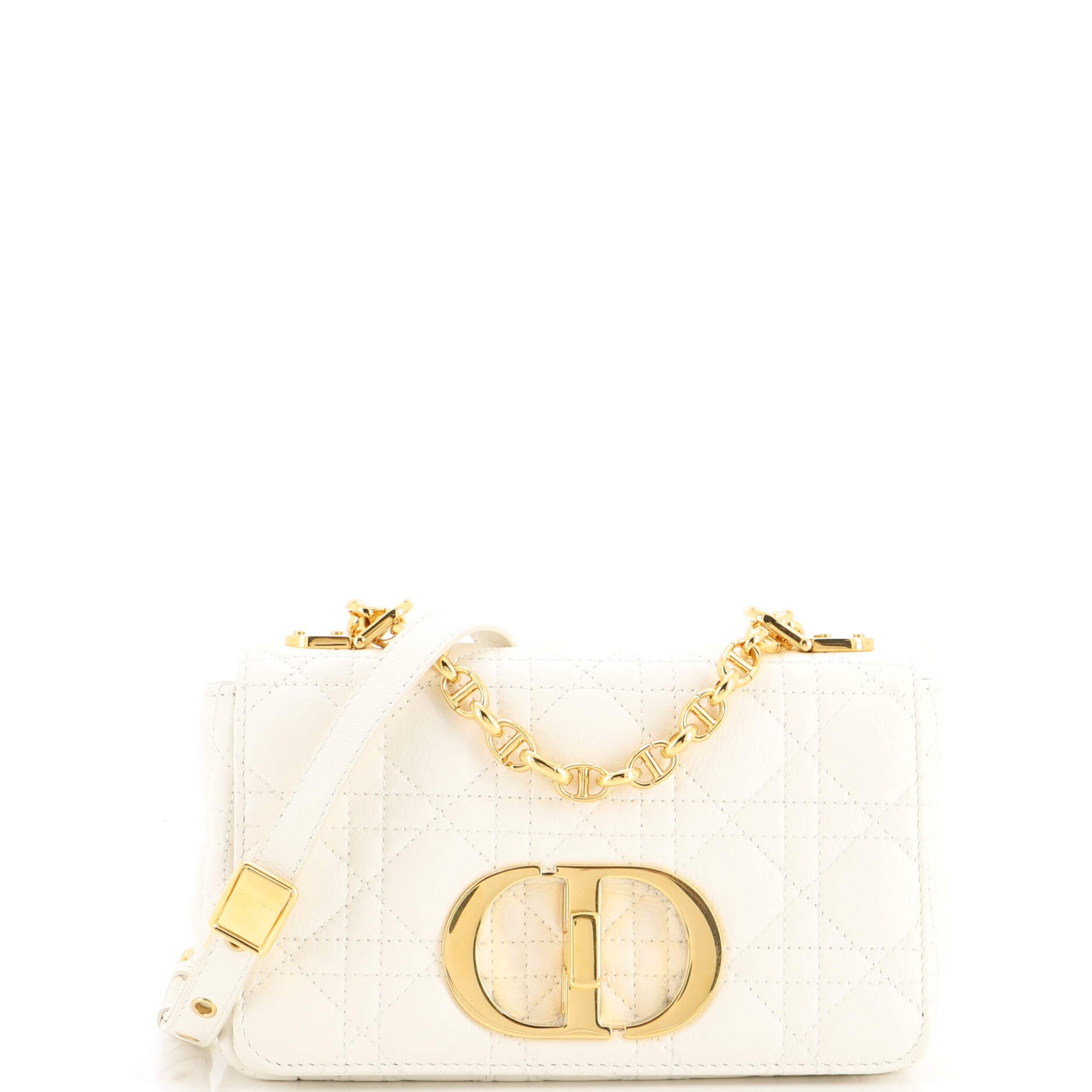 Dior Caro Bag Cannage Quilt Calfskin Small