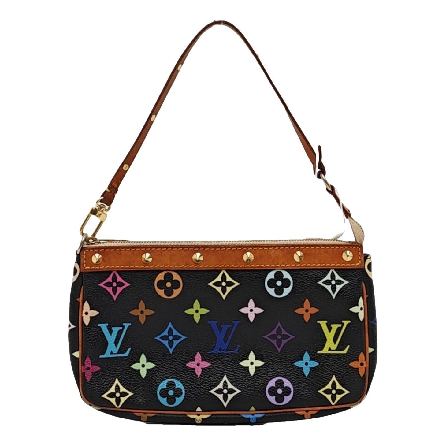 Maxi Multi Pochette Accessoires leather handbag