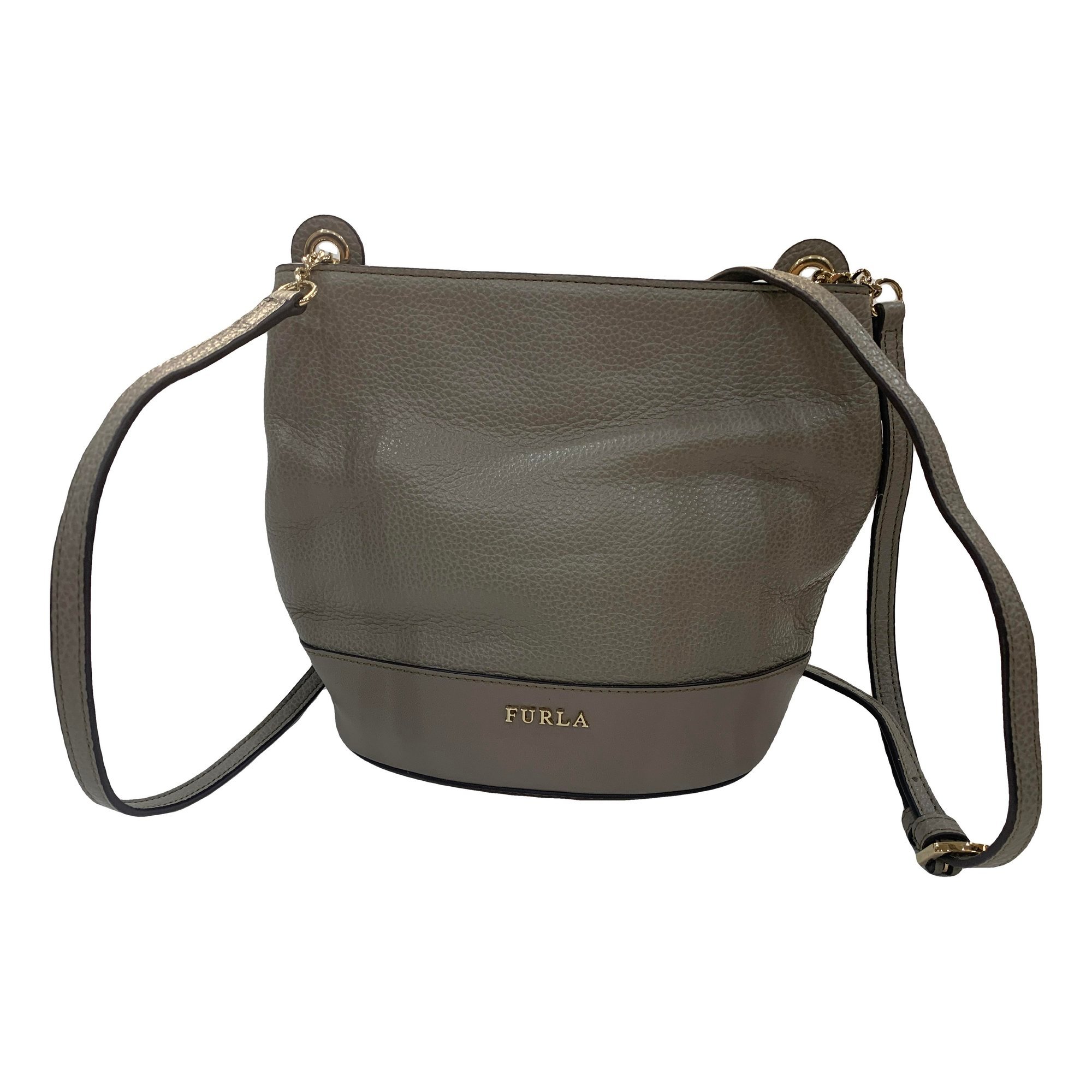 Leather crossbody bag