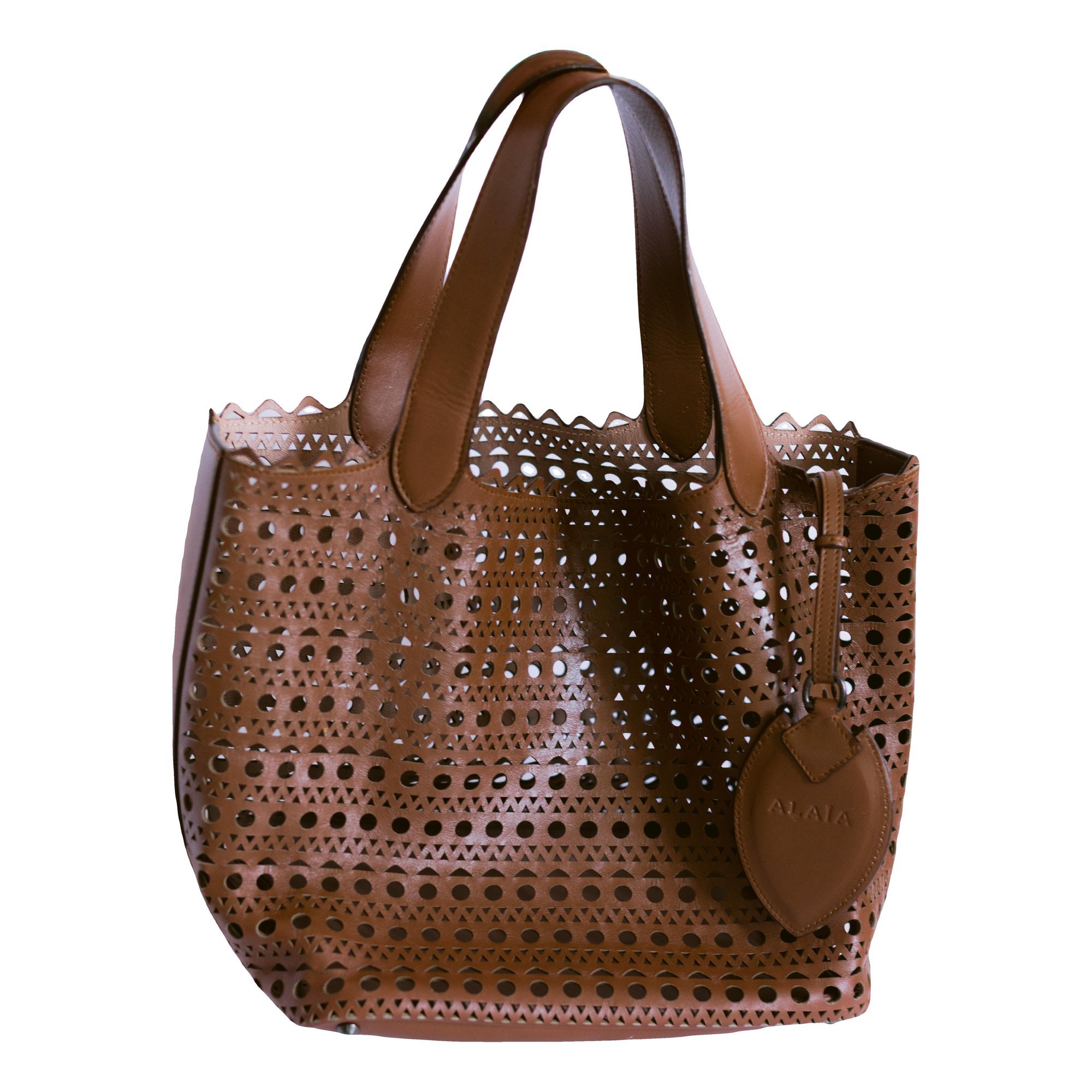 Leather handbag
