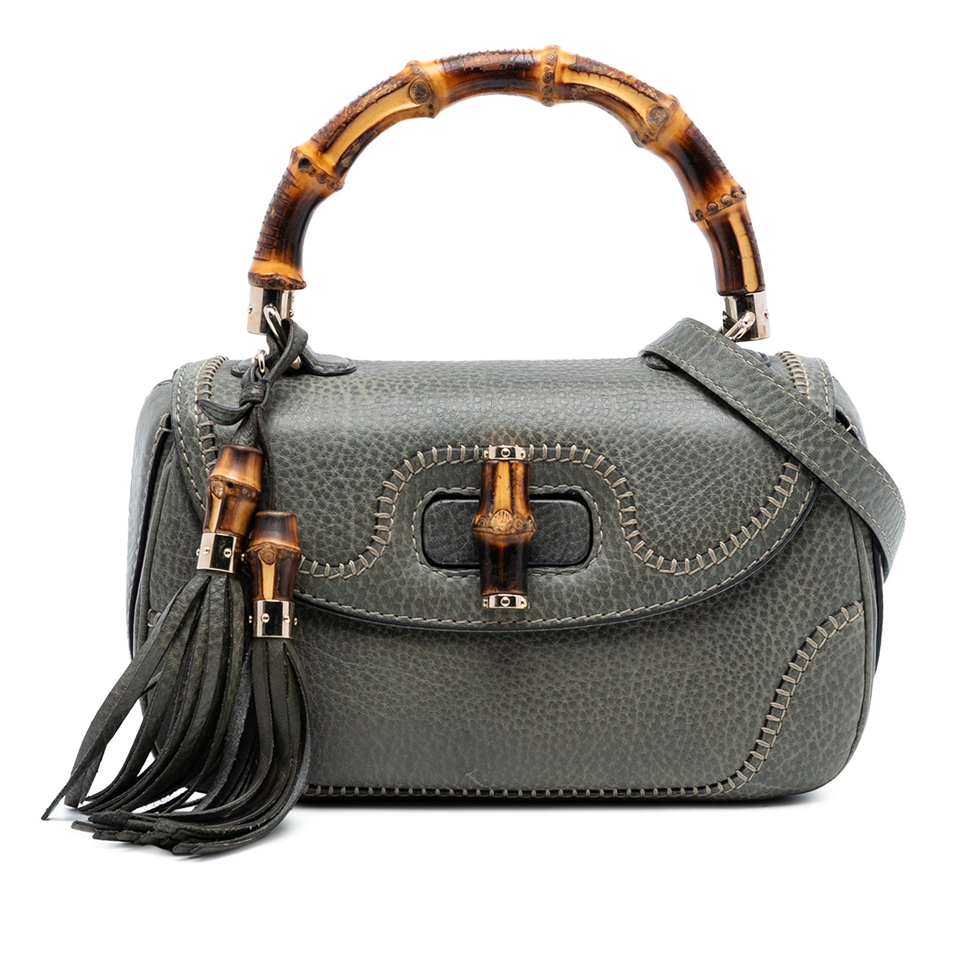 Leather handbag