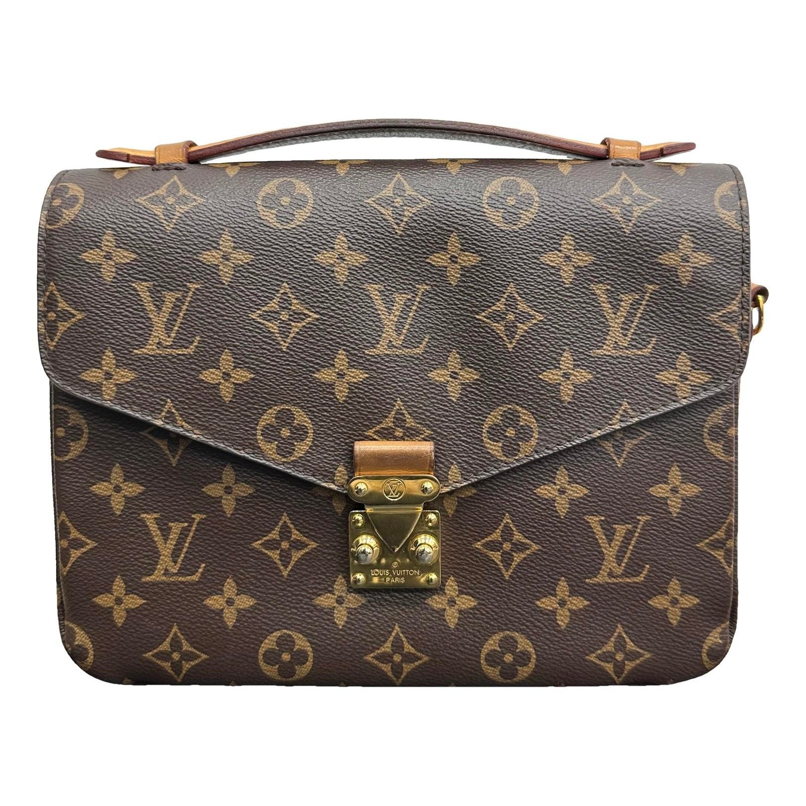 Metis leather handbag